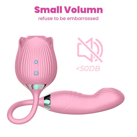 rose toy clit sucker vibrator pink