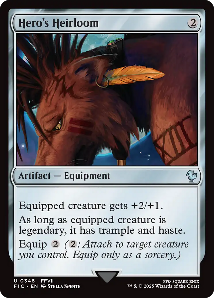 Hero's Heirloom FINAL FANTASY Commander、mySite、waistdrama