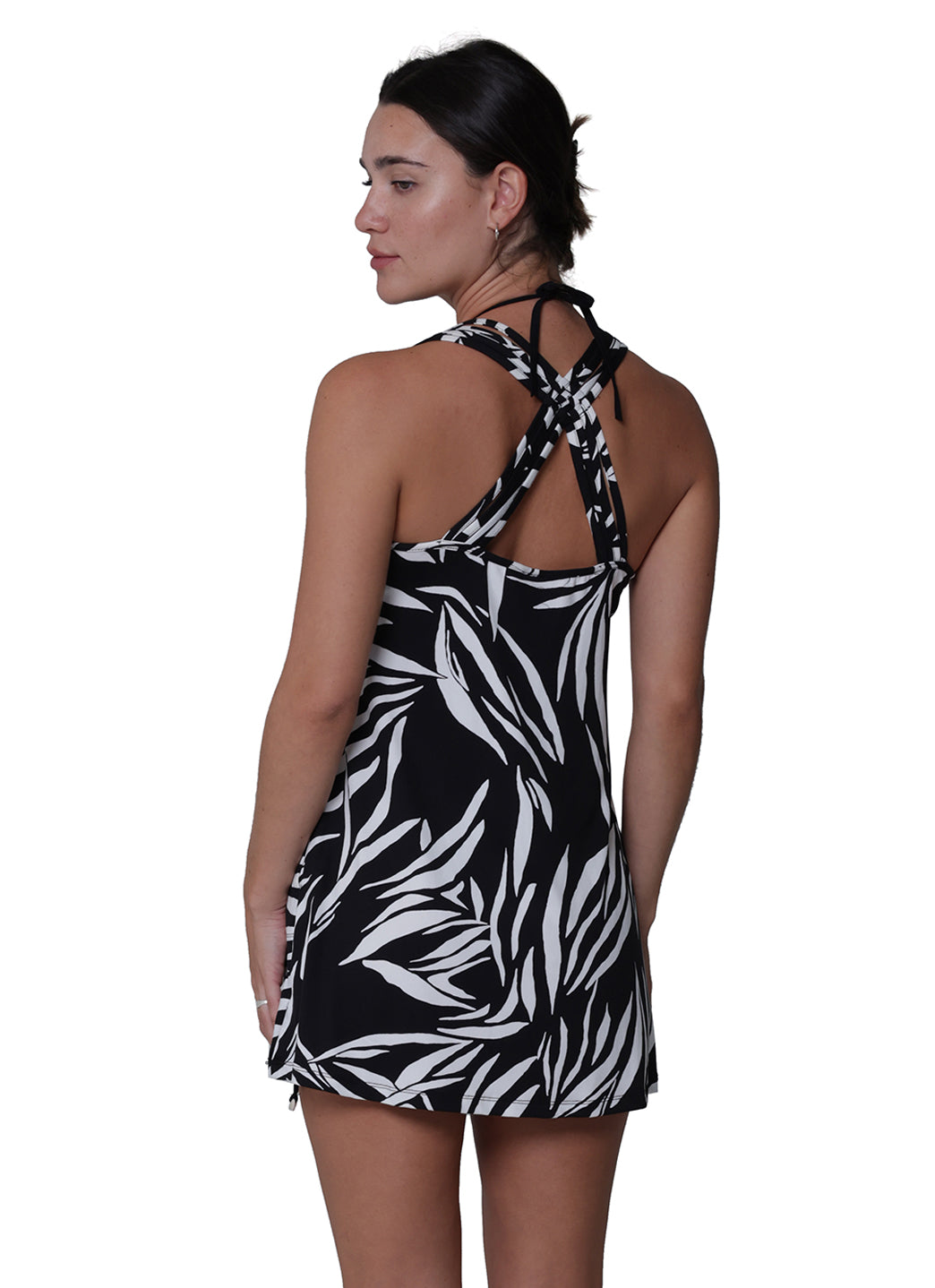 J.Valdi Women's Zanzibar Macrame Back Cover Up Dress、mySite、noshort