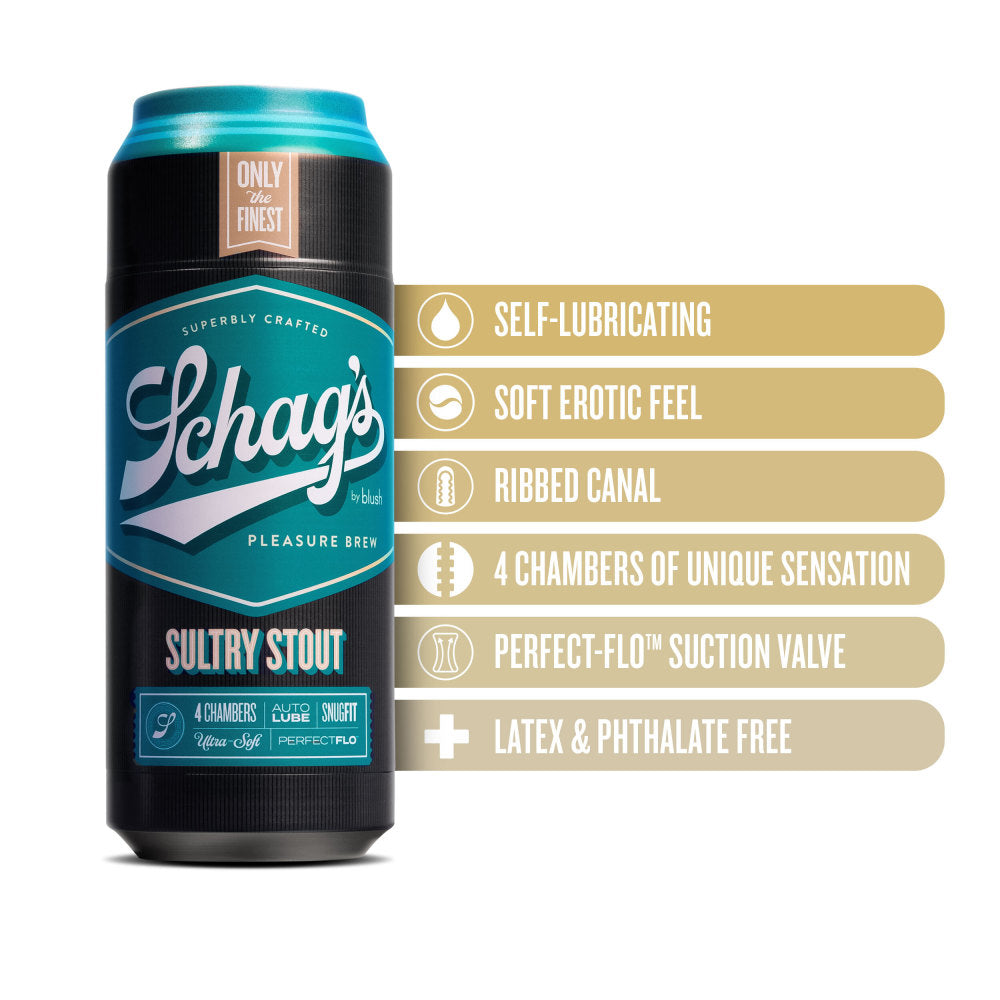 Schag's By Blush® | Sultry Stout Frosted Masturbator / Stroker、mySite、bottomscart