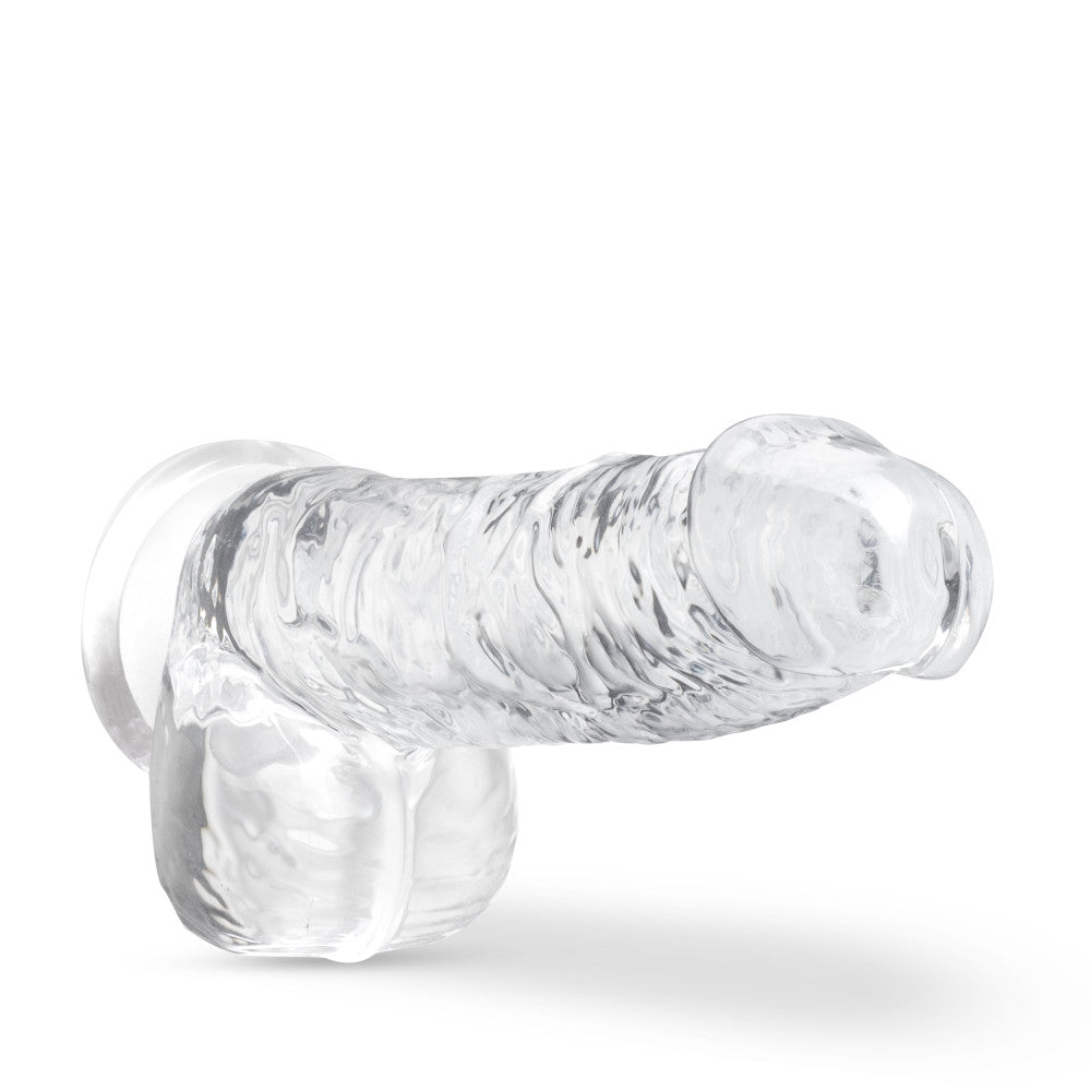 Naturally Yours By Blush® | Realistic Diamond 6-Inch Long Dildo With Balls & Suction Cup Base、mySite、bottomscart