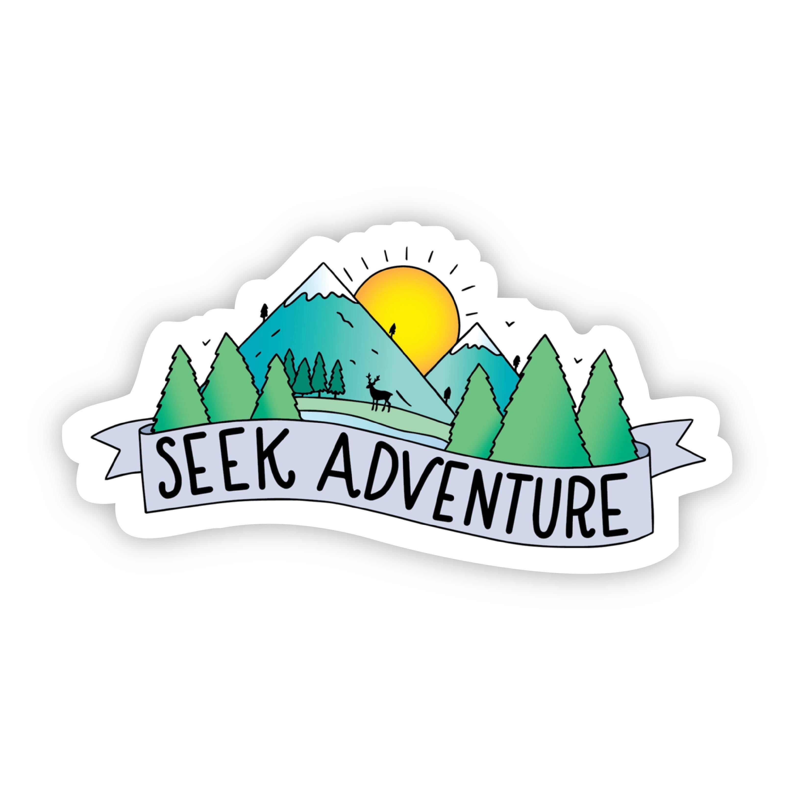  Seek Adventure Outdoors Sticker、mySite、elrpsem3k