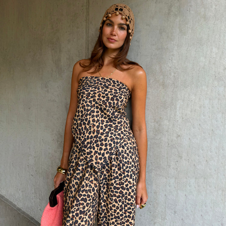 Lucia Leopard Scarf、mySite、solidvoid