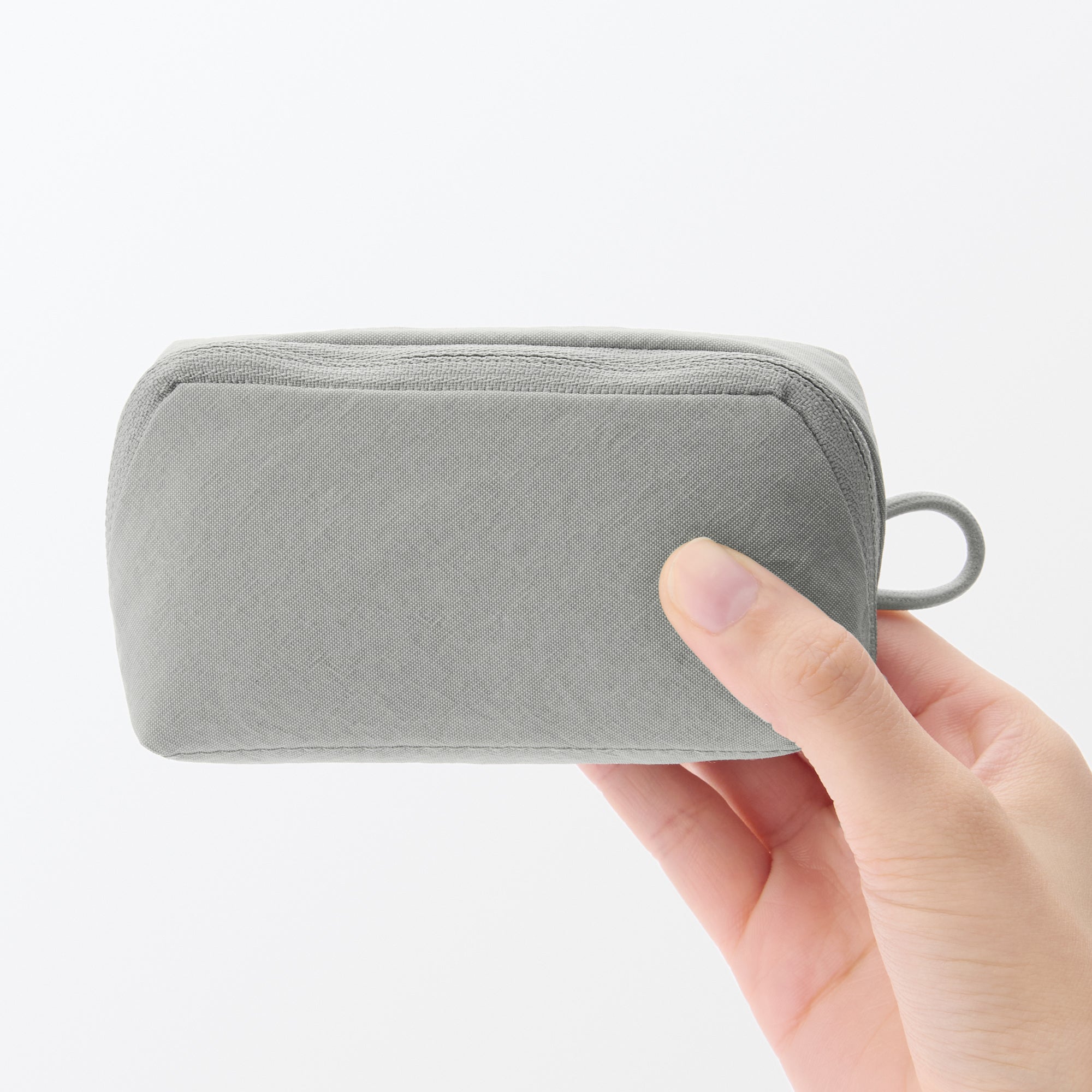  Wrinkled Nylon Wide-Opening Pouch - Small、mySite、sugarbowlscore
