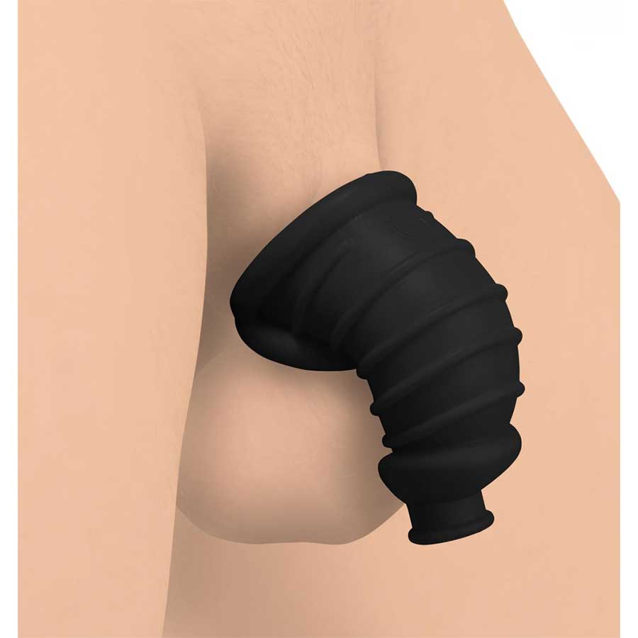 Silicone 4 Inch Soft Body Chastity Cage for Men、mySite、bottomscart