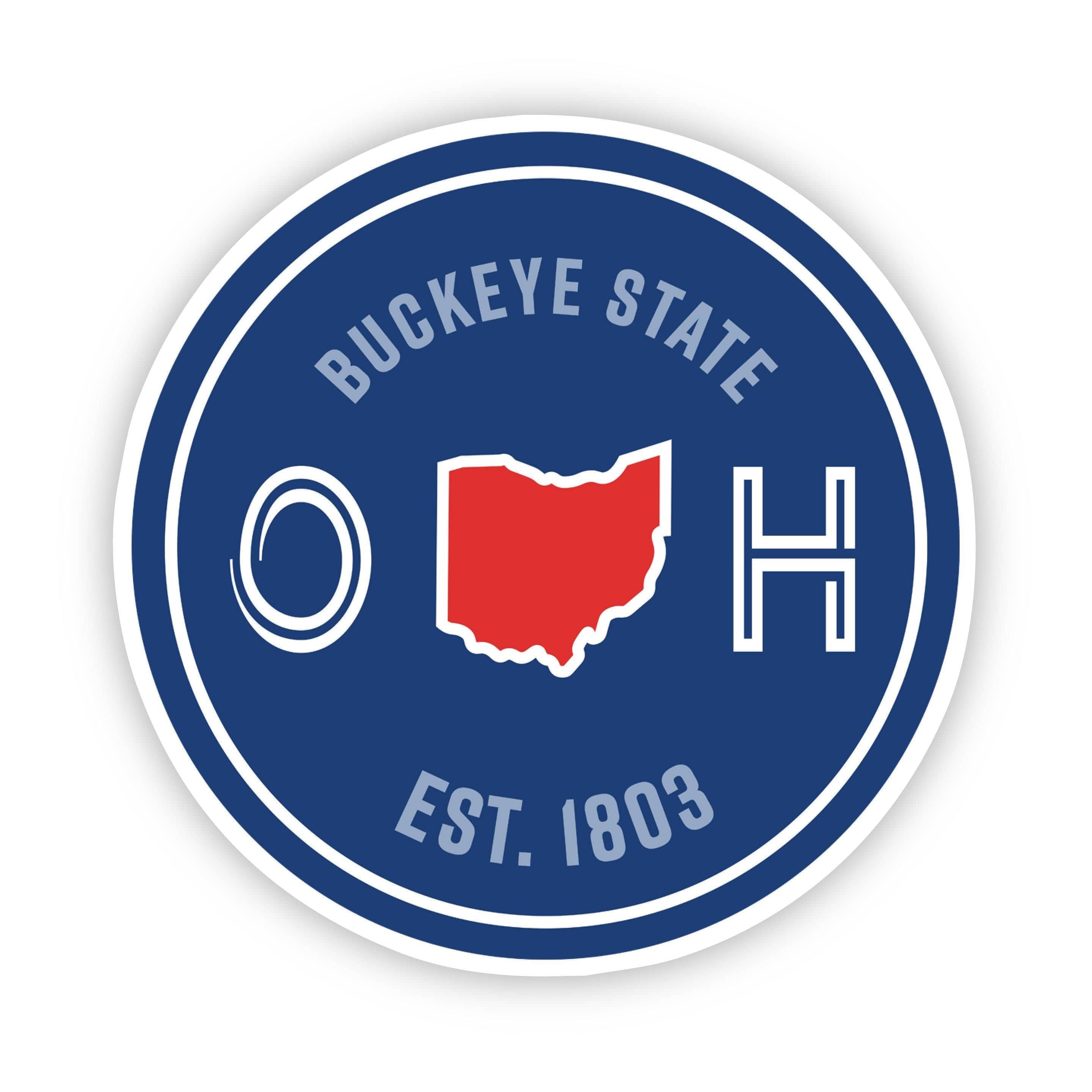  Buckeye State Ohio Sticker、mySite、elrpsem3k