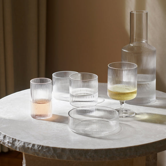  Ripple Water Glasses (Set of 4)、mySite、sugarbowlscore