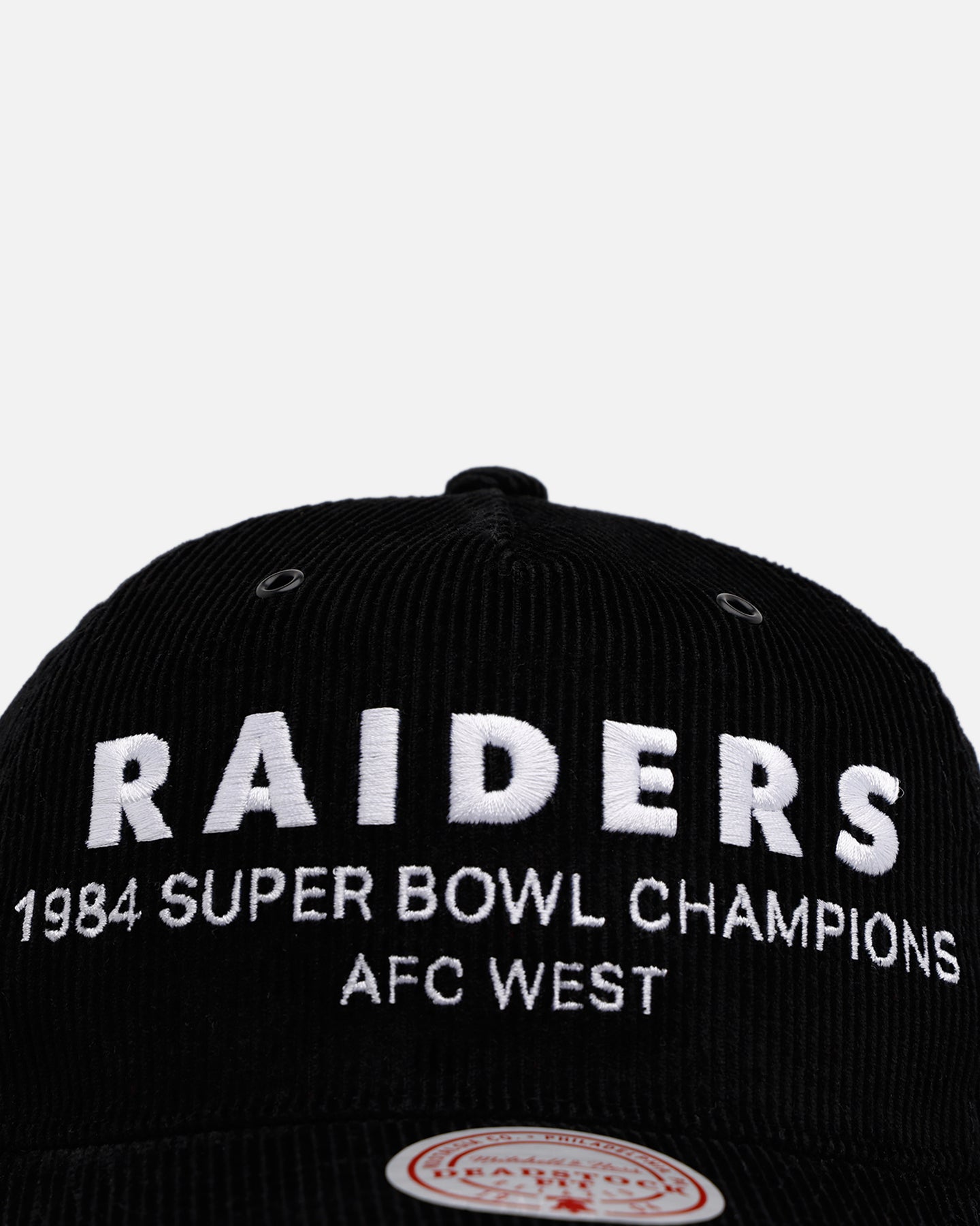 Mitchell & Ness Las Vegas Raiders 'Worldwide' Deadstock Corduroy Snapback Black、mySite、zt4zffjzw