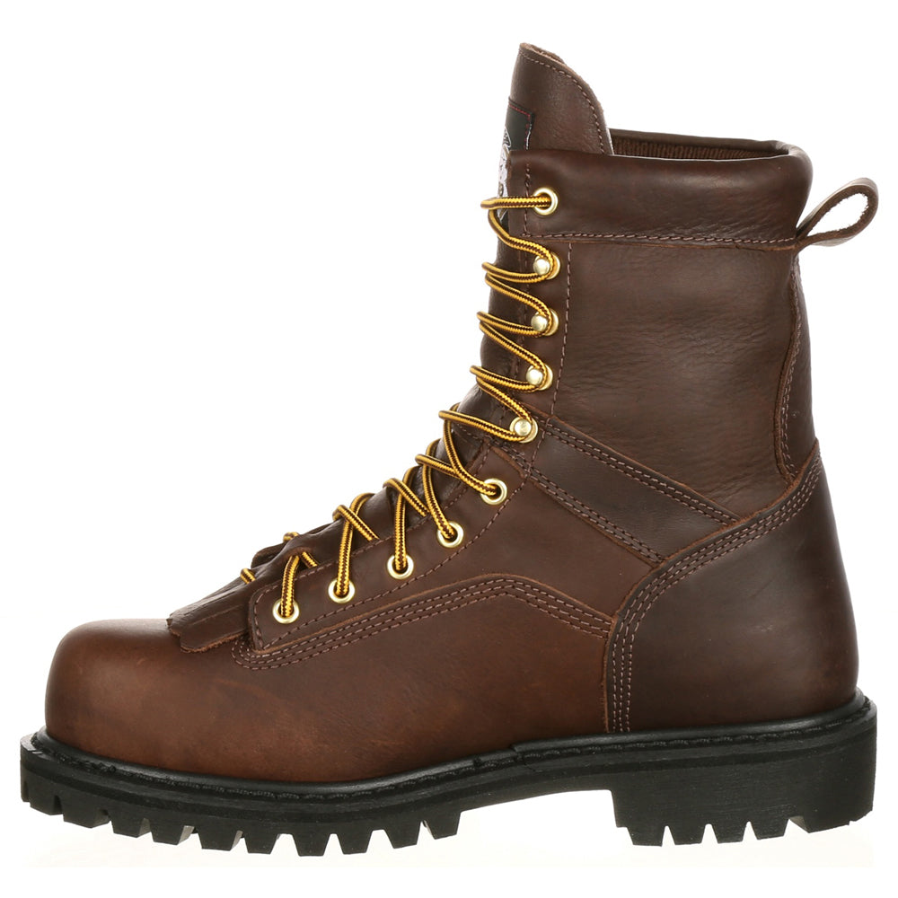 Lace to Toe 8 Inch Waterproof Steel Toe Work Boots、mySite、gtrtttuynbv