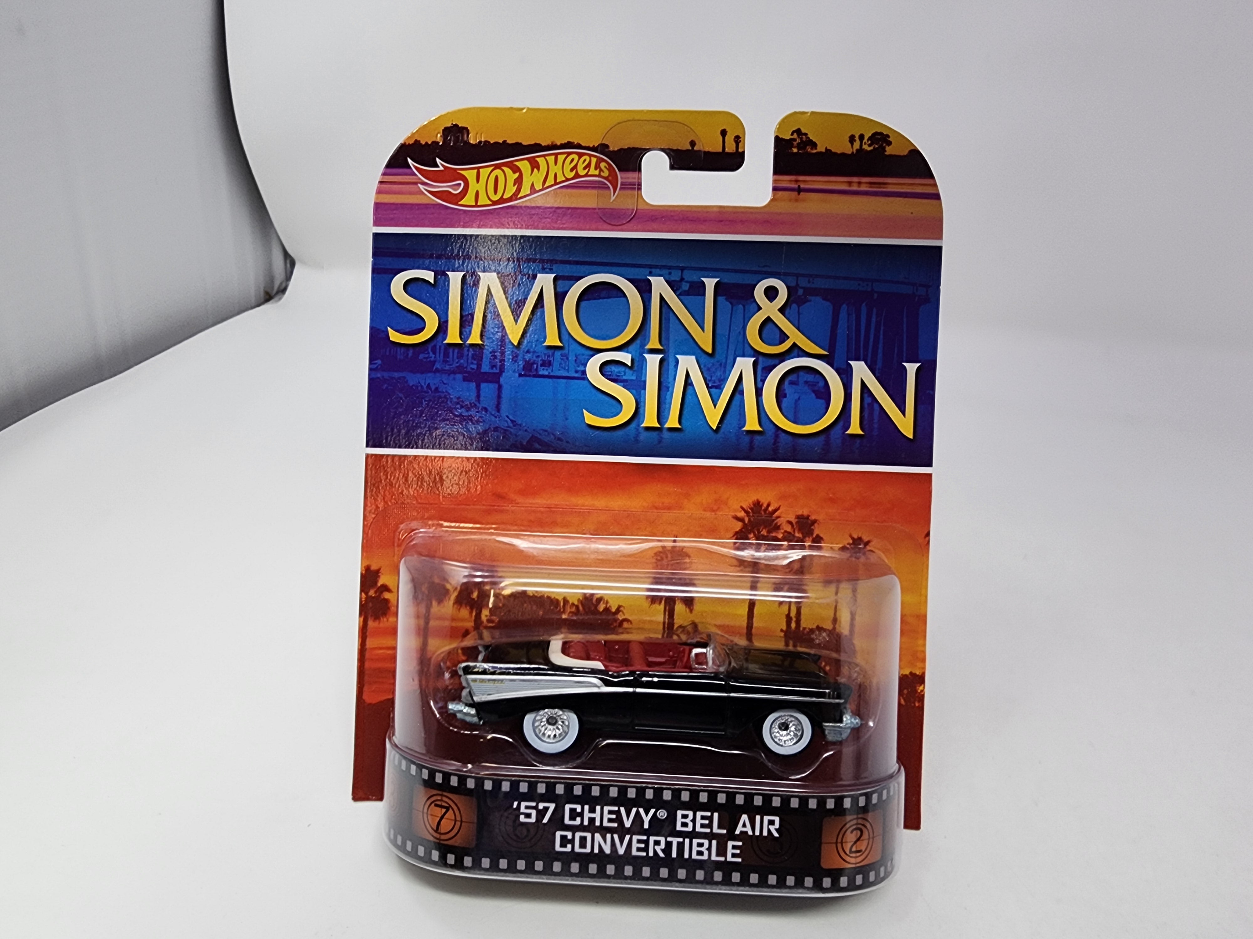'57 Chevy Bel Air Convertible Simon & Simon * Hot Wheels Retro Entertainment、mySite、hgirdovlk
