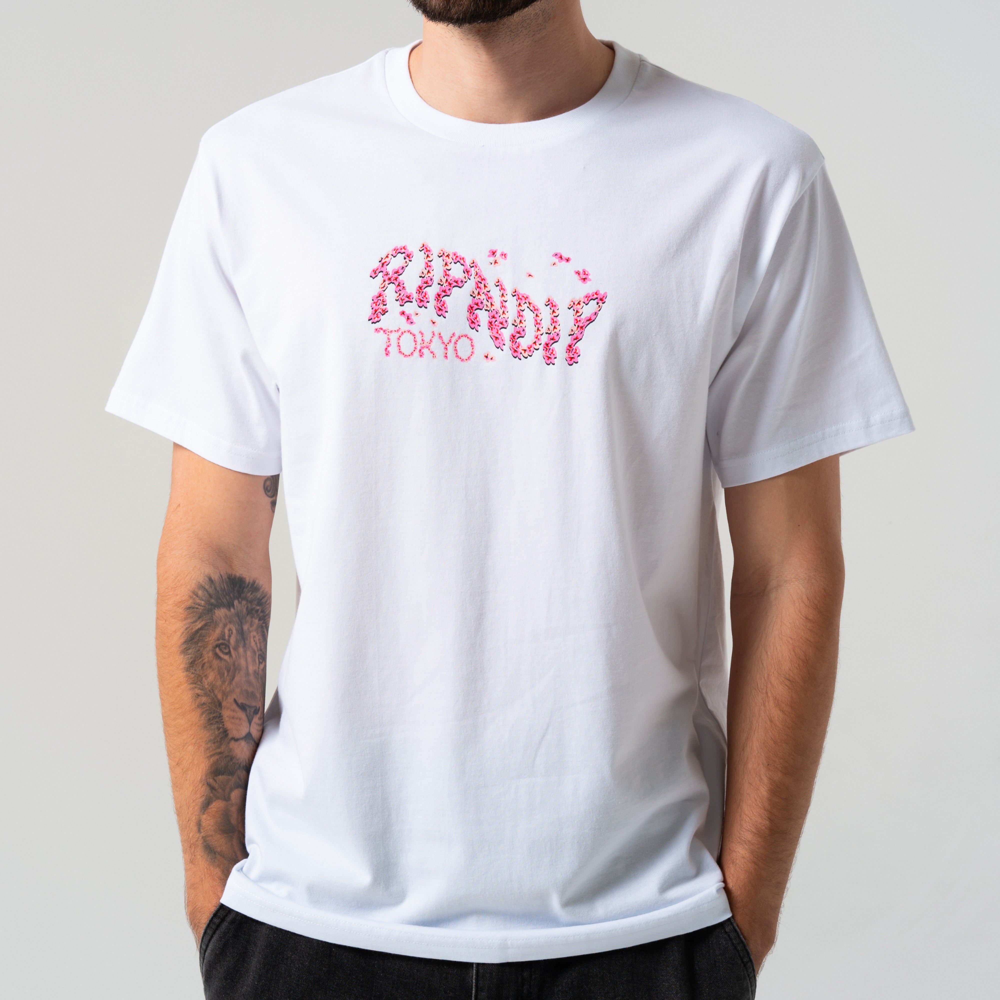  Cherry Blossom Tee (White)、mySite、merchandisen