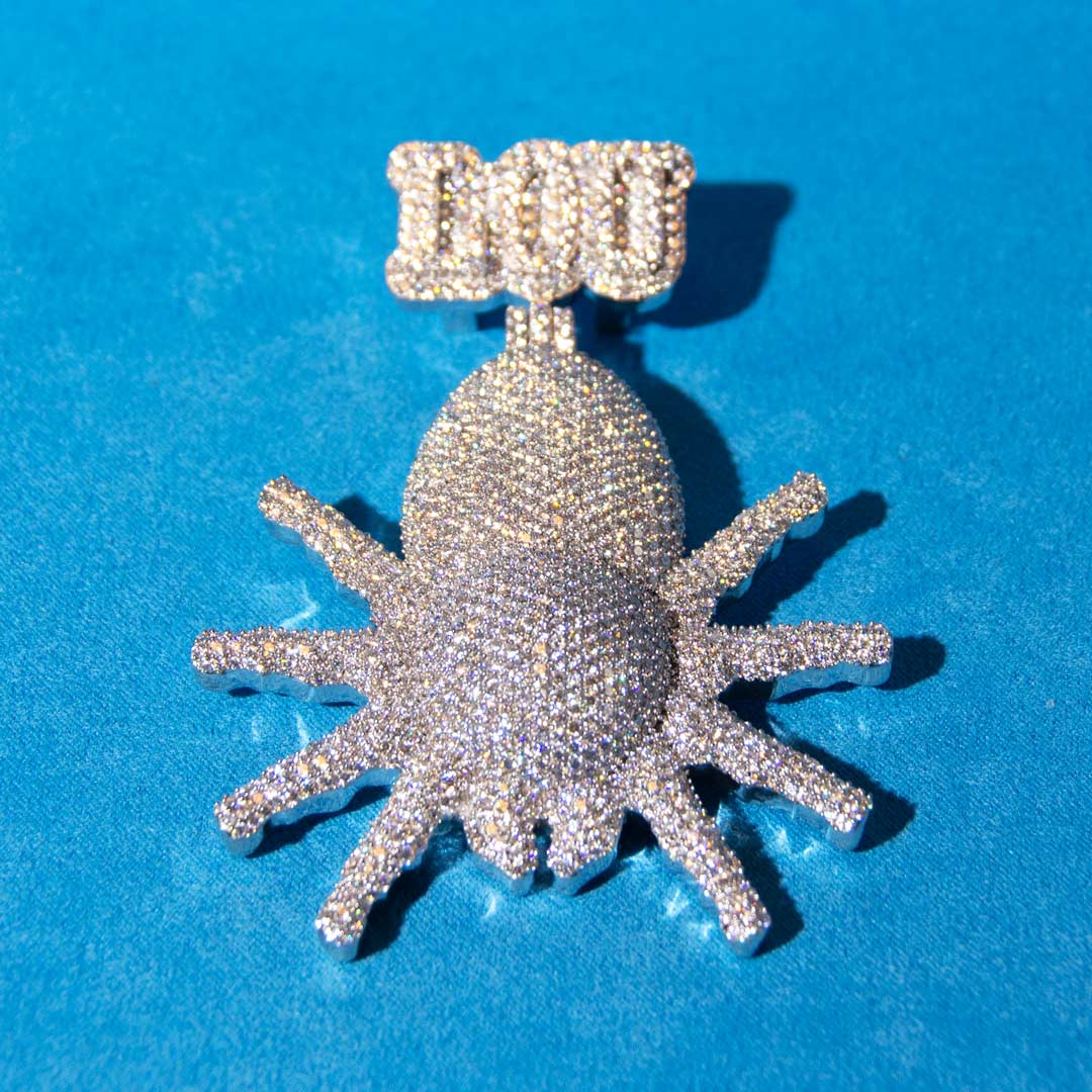 LOU Custom Moissanite Pendant 14K Gold、mySite、hinf8tx79