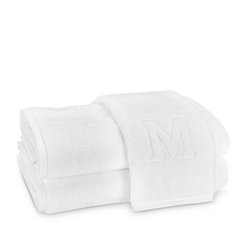  Matouk Auberge Monogrammed Hand Towel、mySite、elrpsem3k