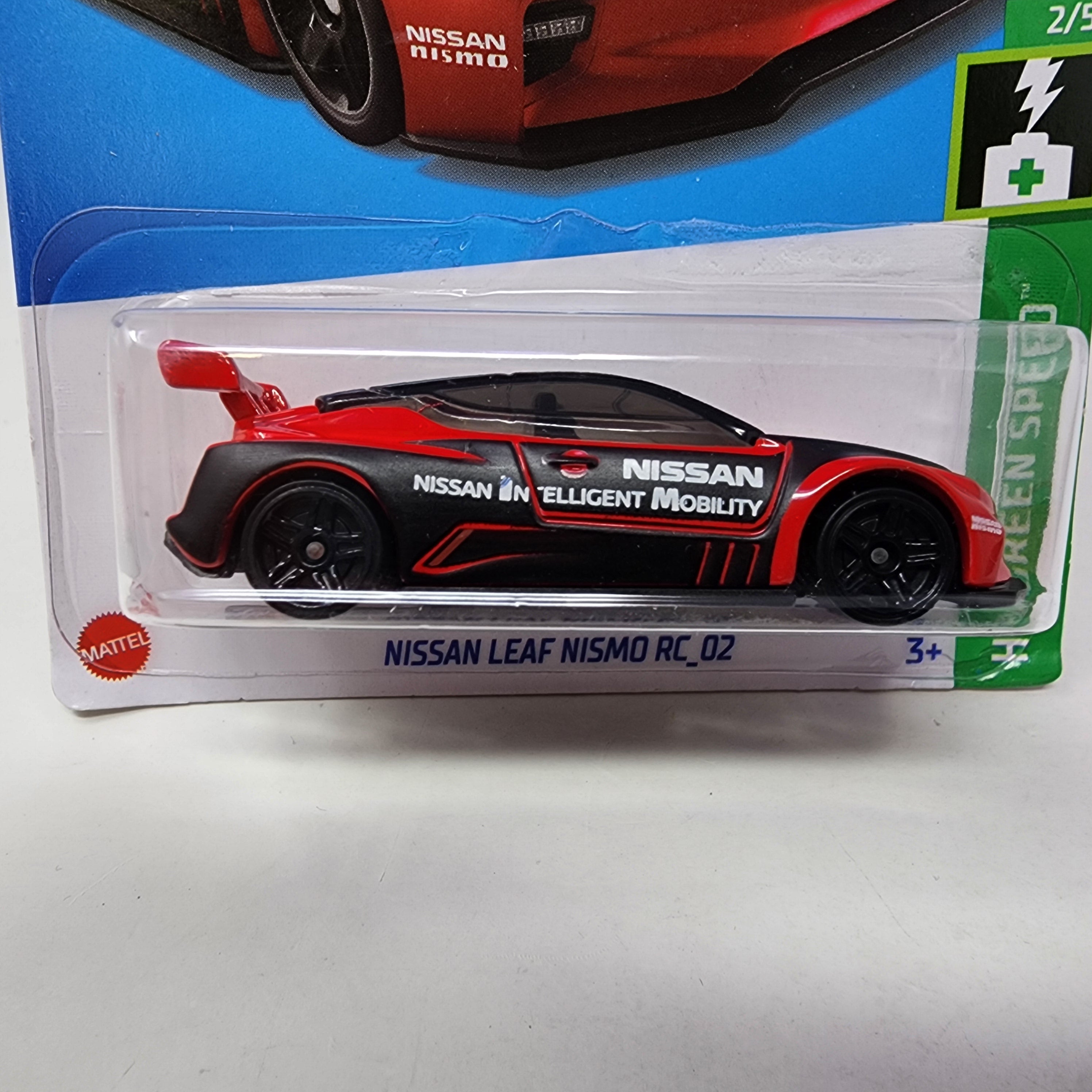 Nissan Leaf Nismo RC_02 #100 * Red/Black * Hot Wheels 2022、mySite、hgirdovlk