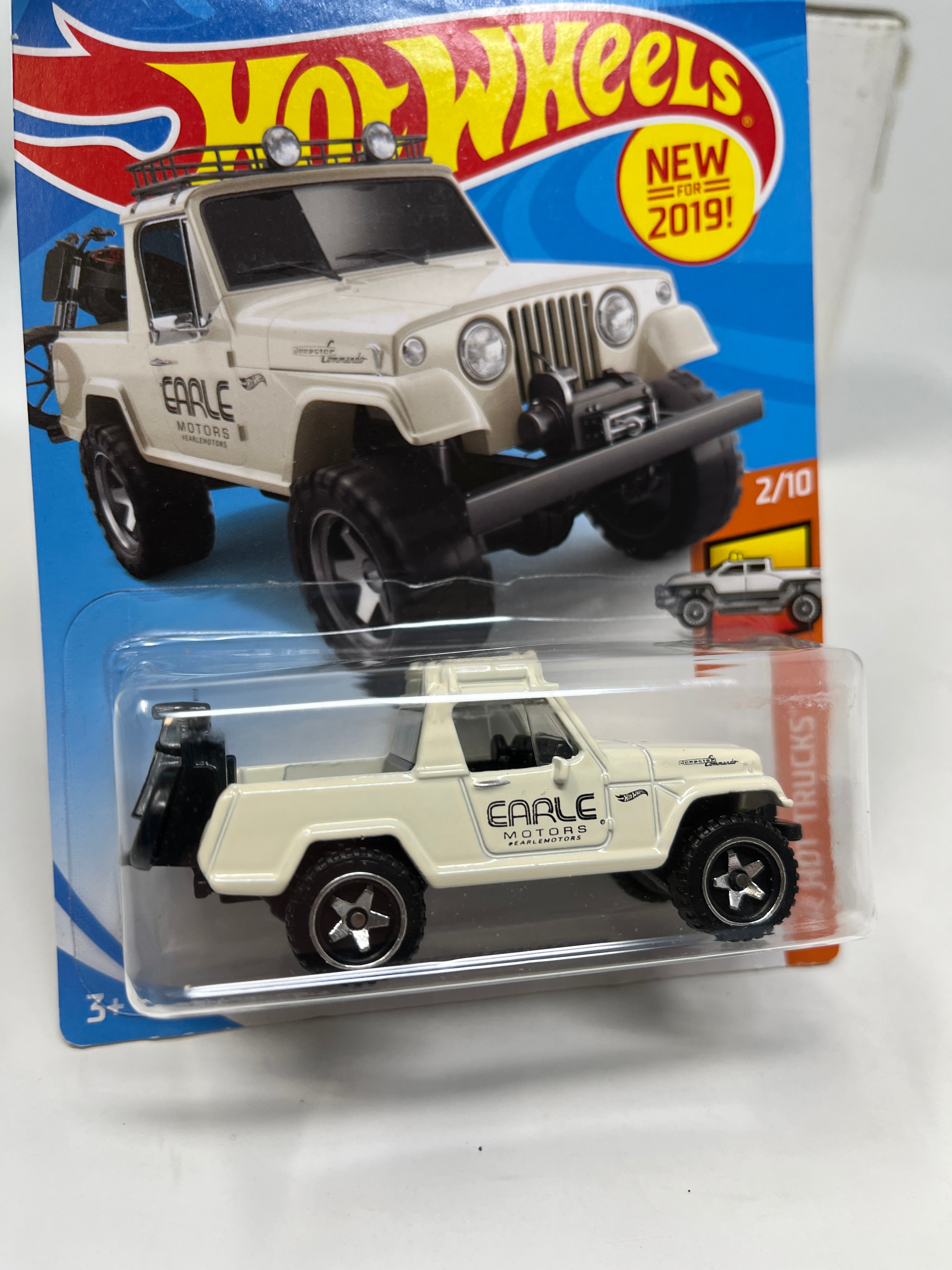 '67 Jeepster Commando #84 * 2019 Hot Wheels * White、mySite、hgirdovlk