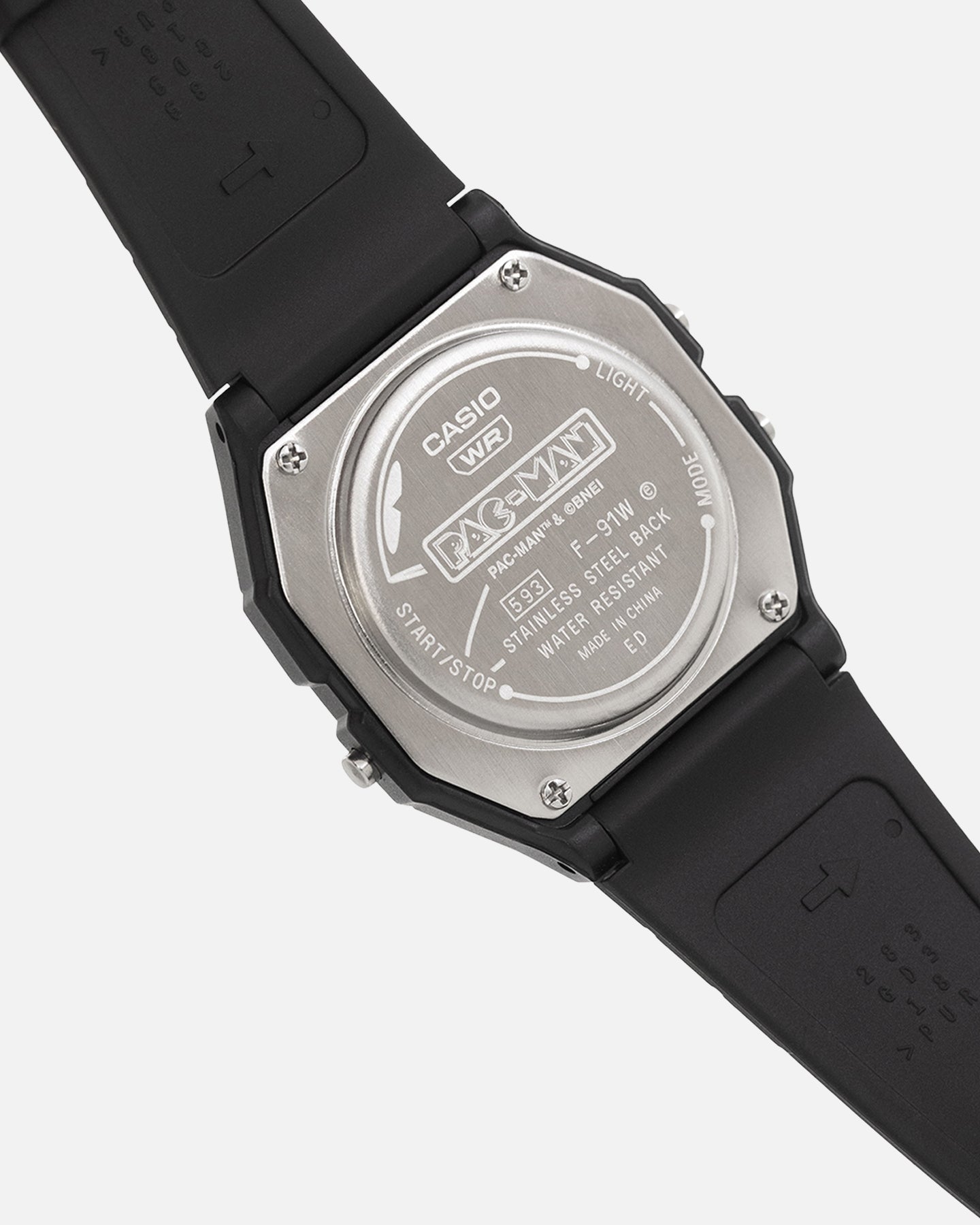 Casio F-91WPC-1ADR X Pac-Man Watch Black、mySite、zt4zffjzw