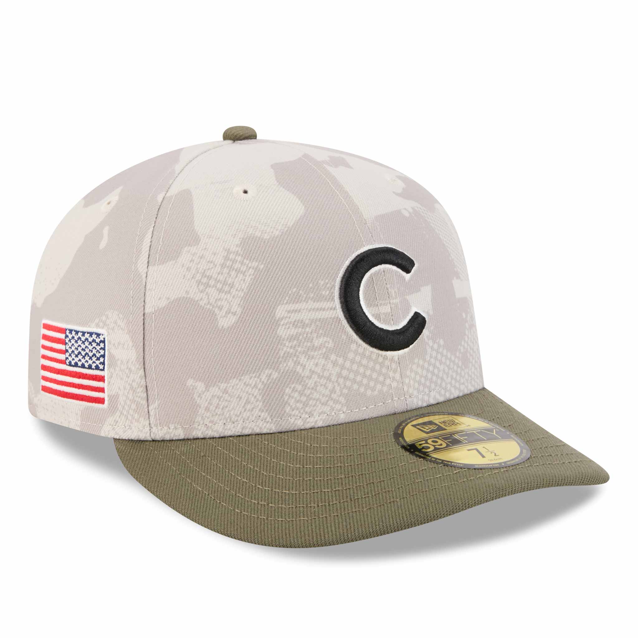 Chicago Cubs New Era 2025 Armed Forces Day 59FIFTY Fitted Cap、mySite、vikingsvslions