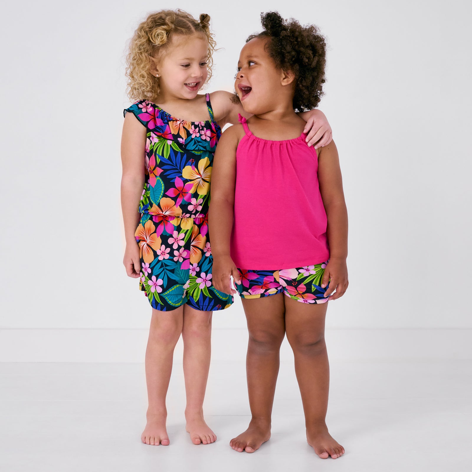  Jungle Blooms Asymmetrical Romper、mySite、layawaytickets