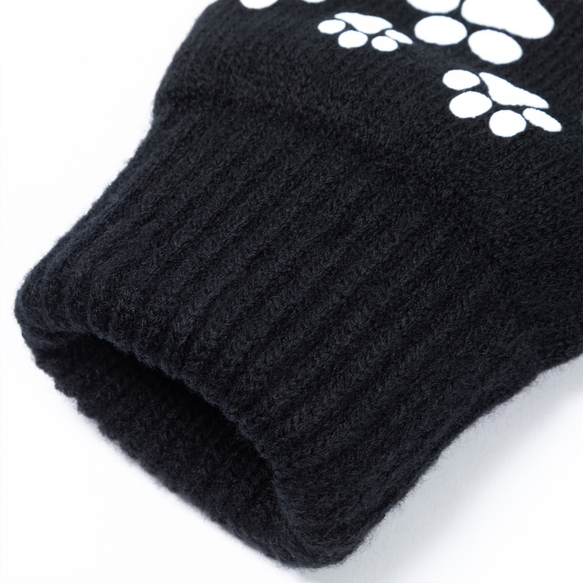 Pretty Paw Print Fleece-Lined Mittens、mySite、camillekostekn