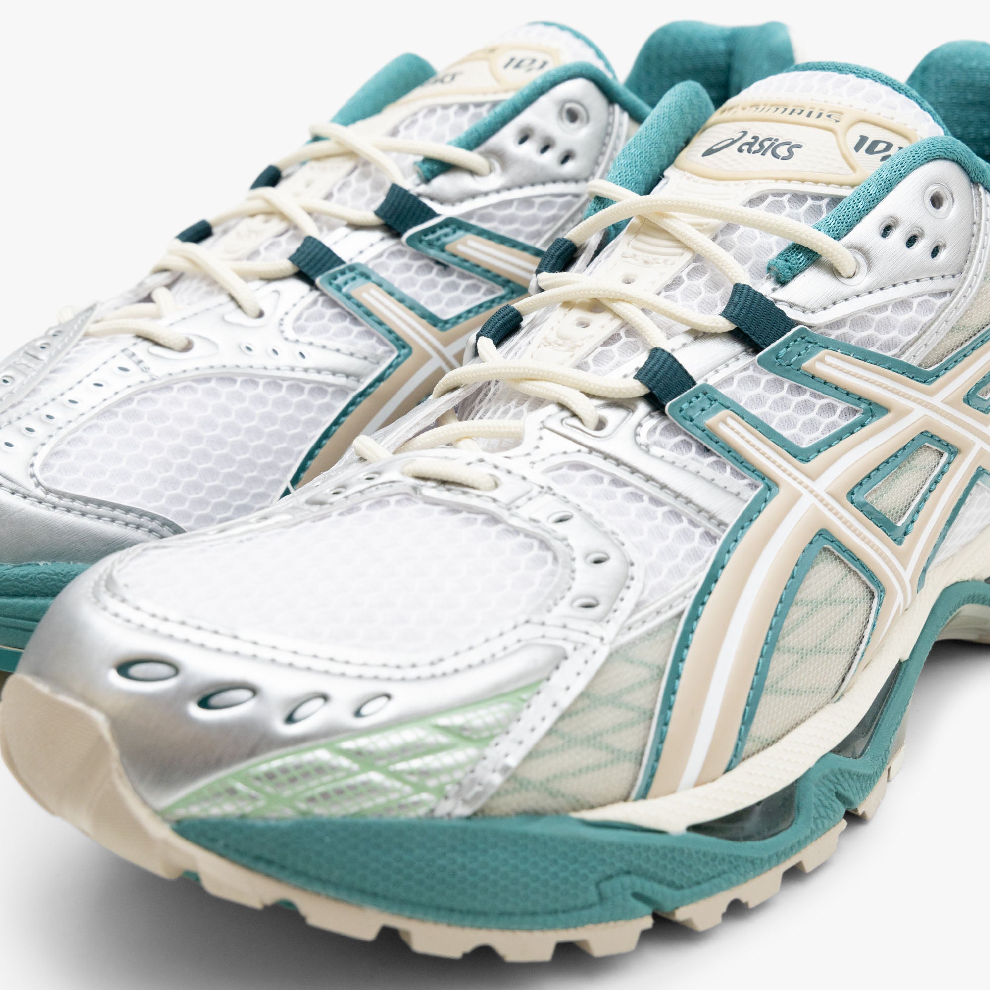  ASICS Gel-Nimbus 10.1 White / Rainy Lake、mySite、merchandisen