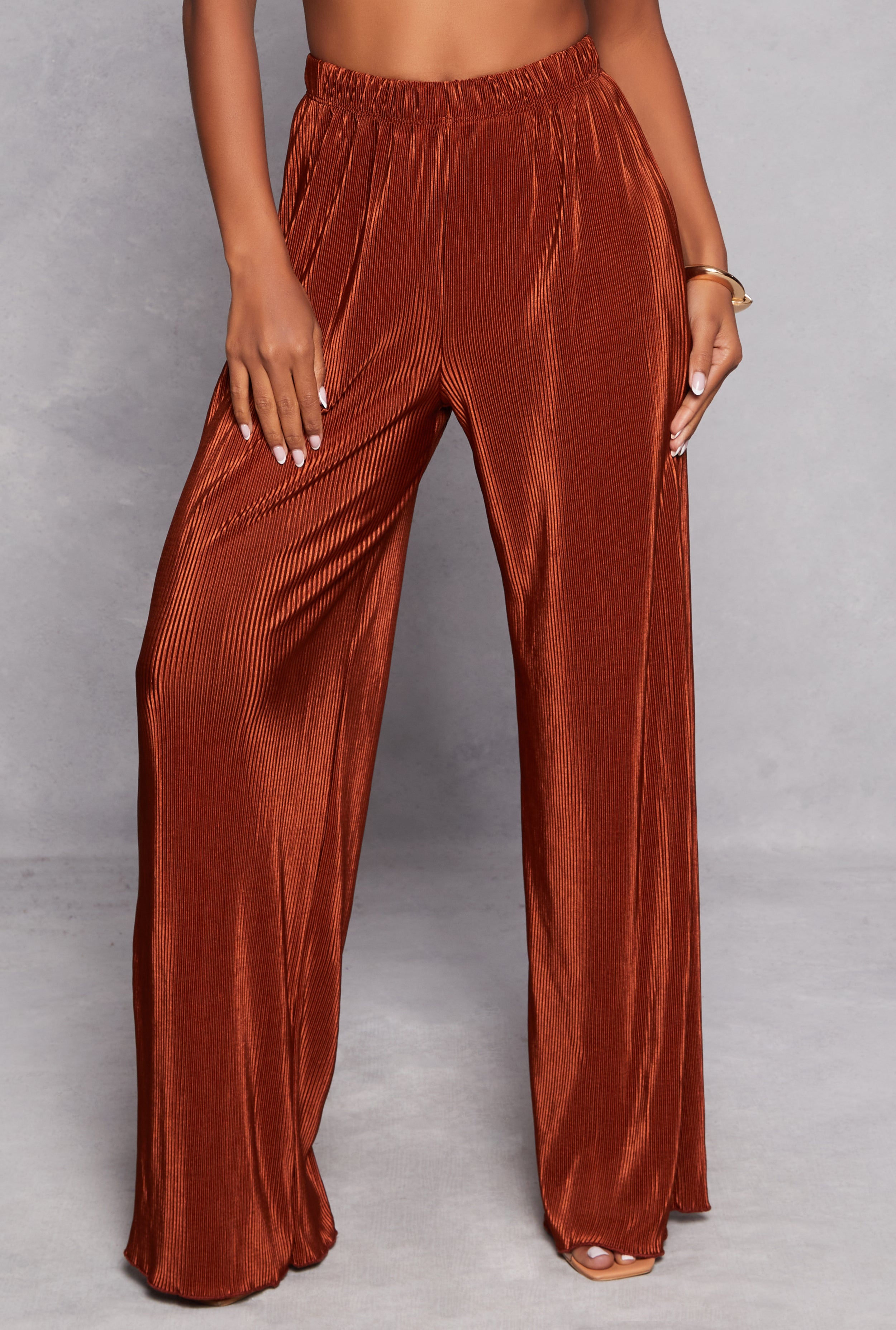 Plisse Wide Leg Pants、mySite、camillekostekn