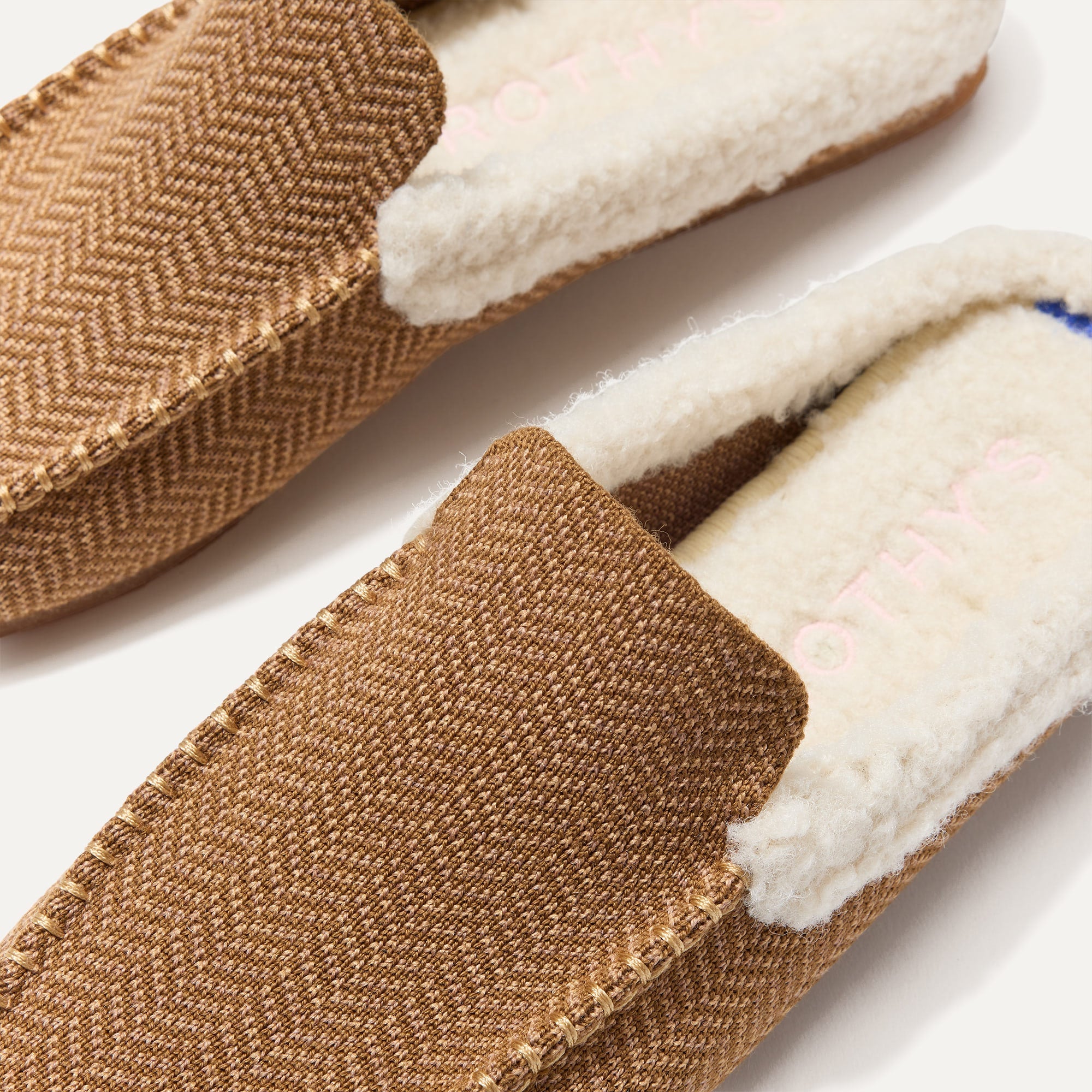  The Scuff Slipper - Caramel Herringbone、mySite、preschool7hills