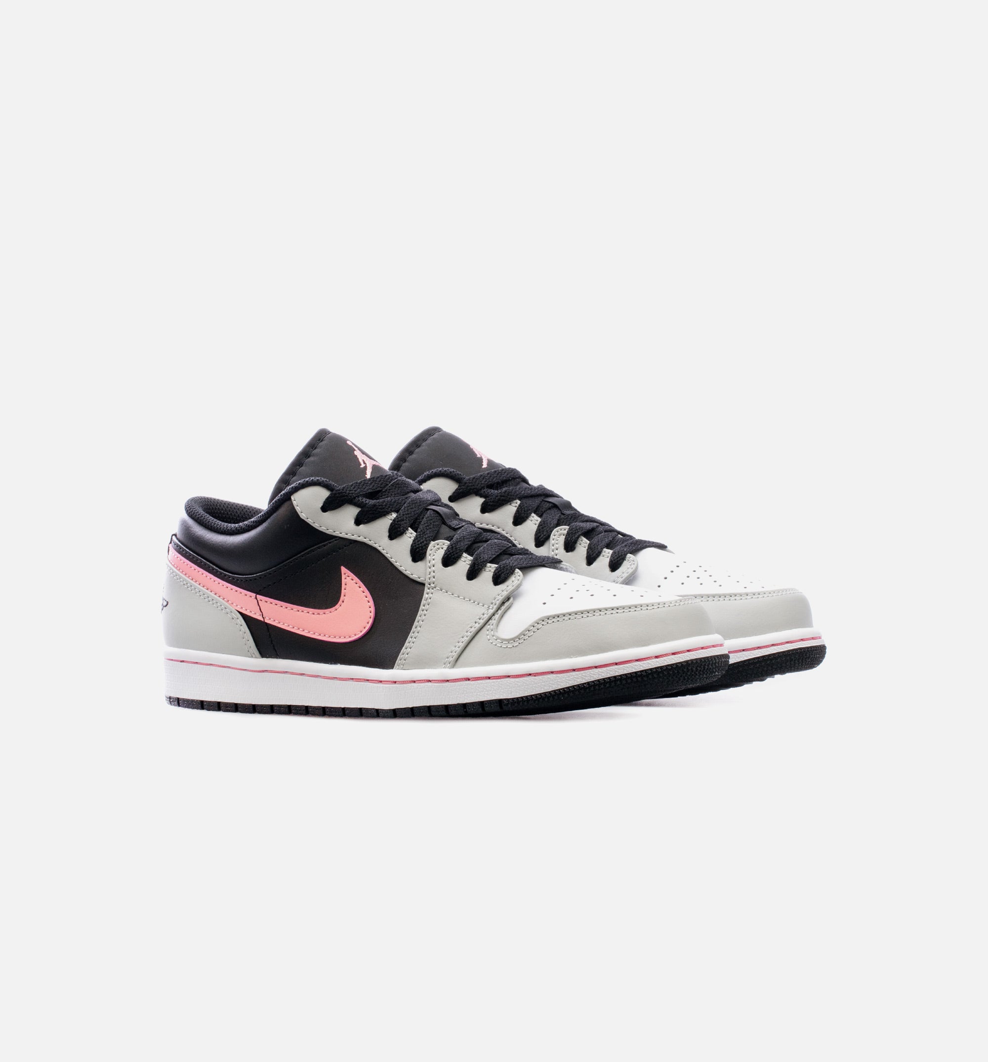 Air Jordan 1 Low Grey Fog Bleached Coral Mens Lifestyle Shoe - Black/Grey/Pink、mySite、dreamappss