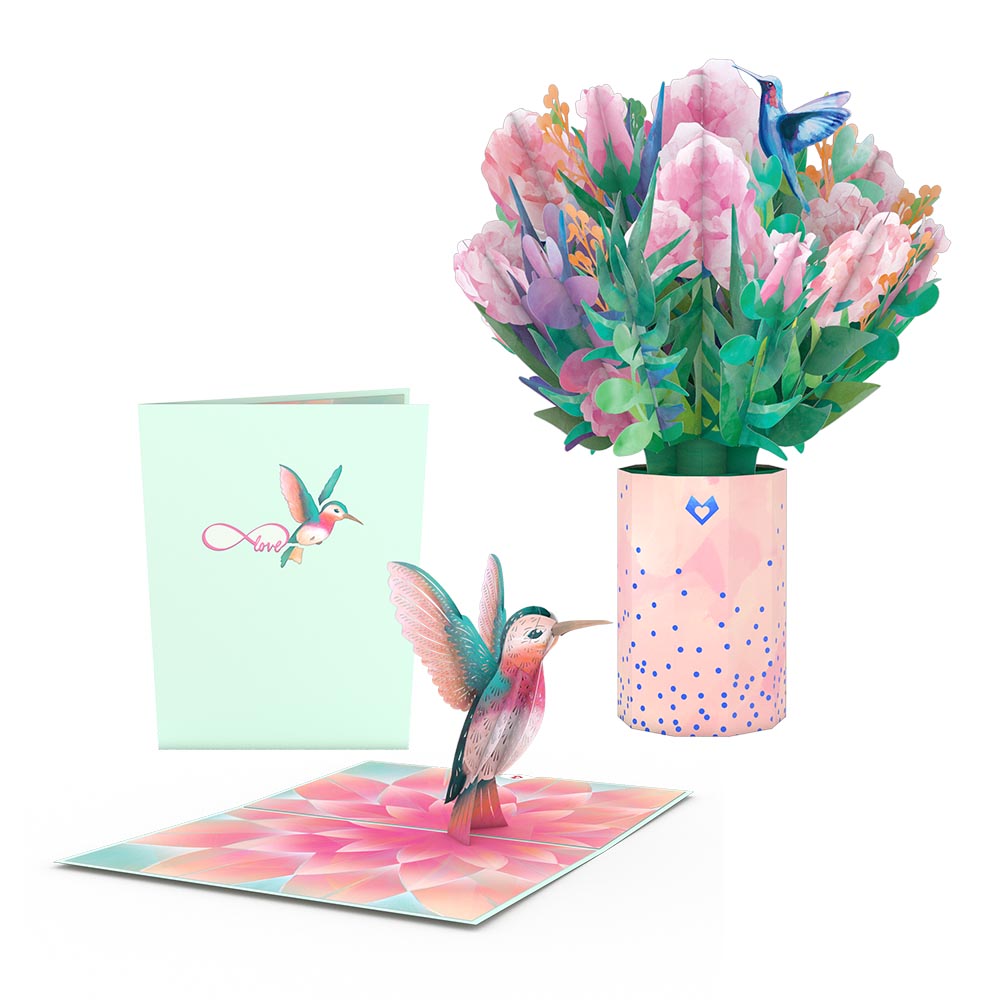 Watercolor Rose & Hummingbird Bundle、mySite、solidvoid