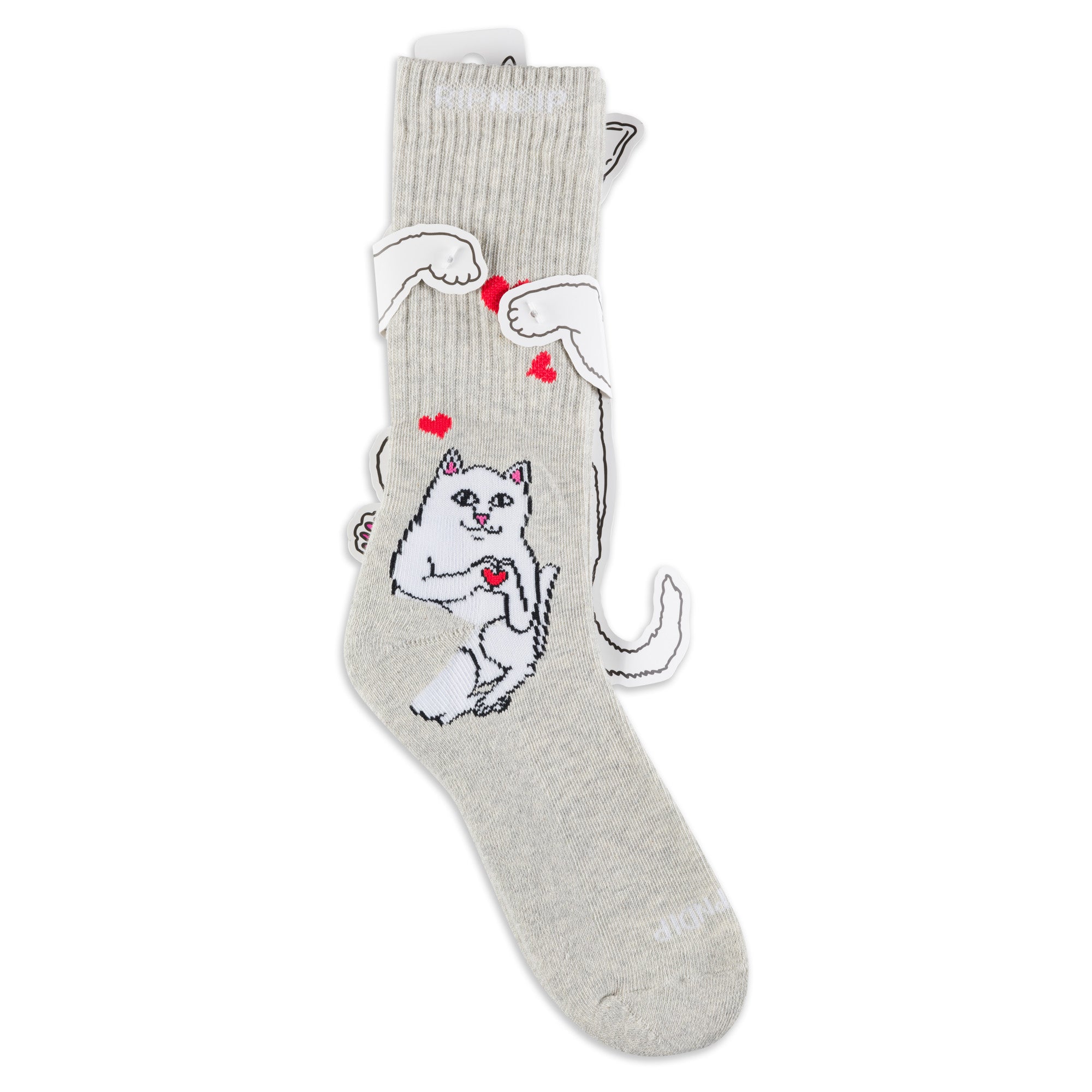  Nermal Loves Socks (Ash Heather)、mySite、merchandisen