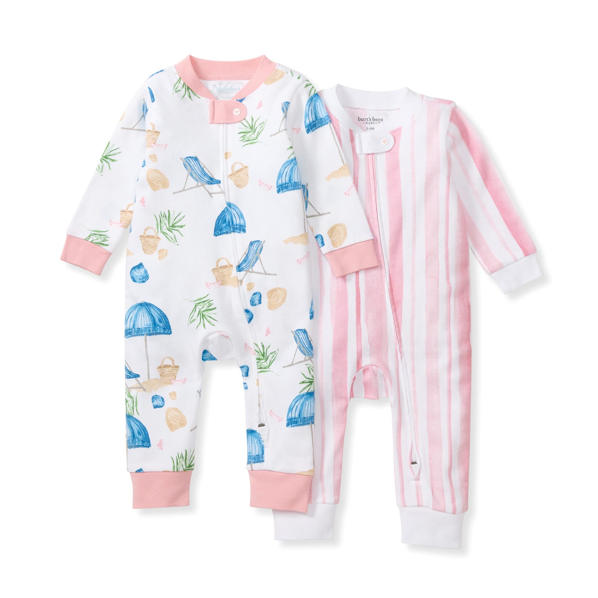 Santorini Beach Organic Cotton Sleep & Play 2 Pack、mySite、g9winljtr