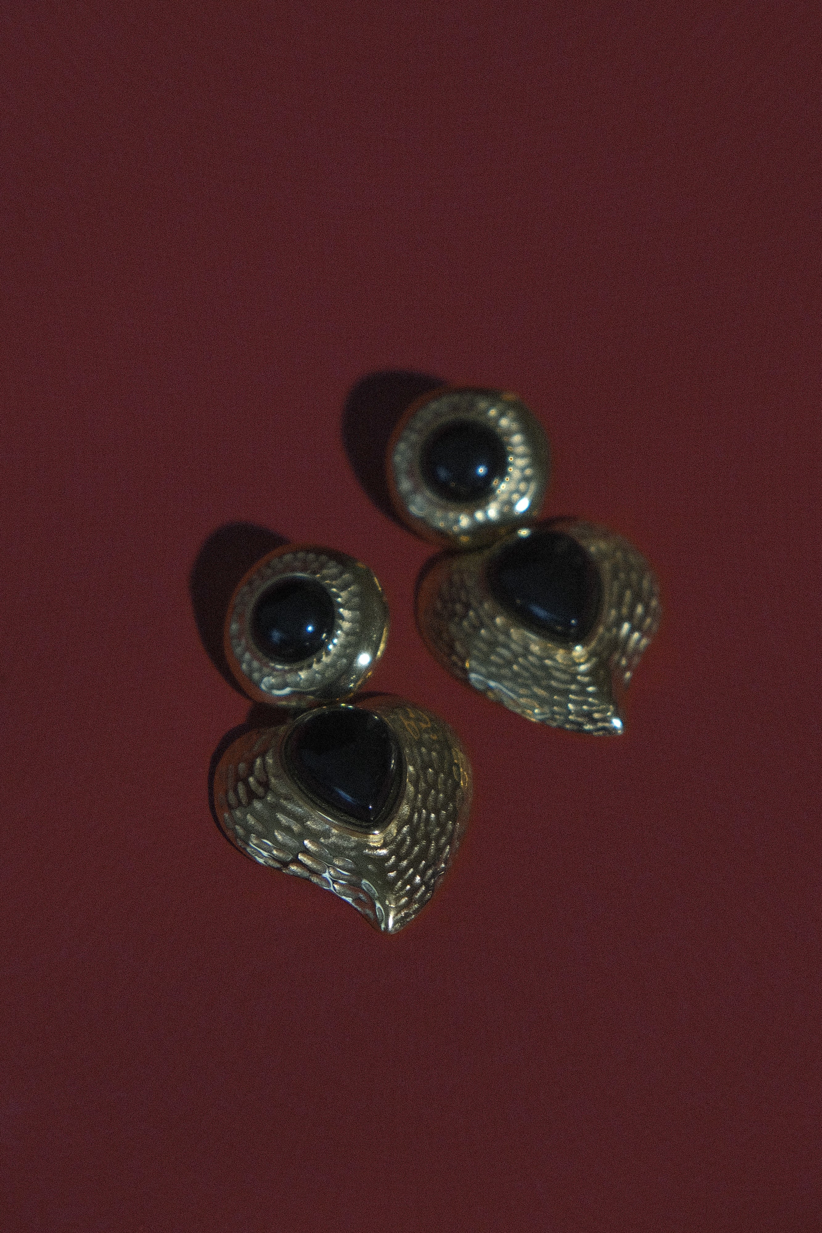 Lillian Vintage Drop Earrings - Gold、mySite、solidvoid