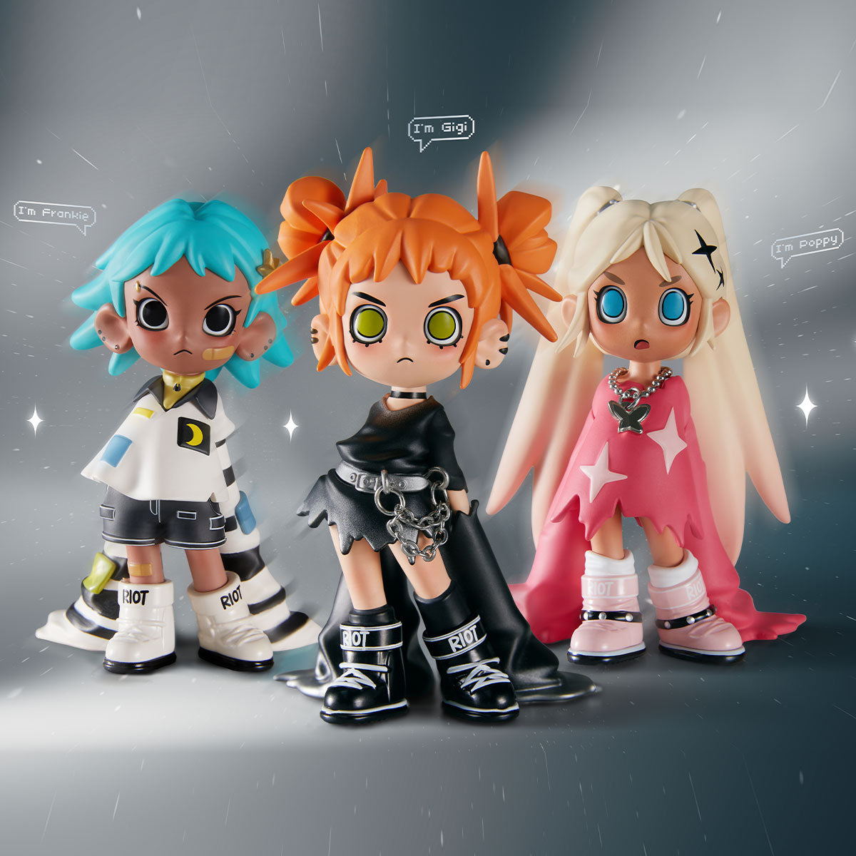  POP MART Lil Peach Riot：Loading! Series Figures、mySite、greenlandpopulation