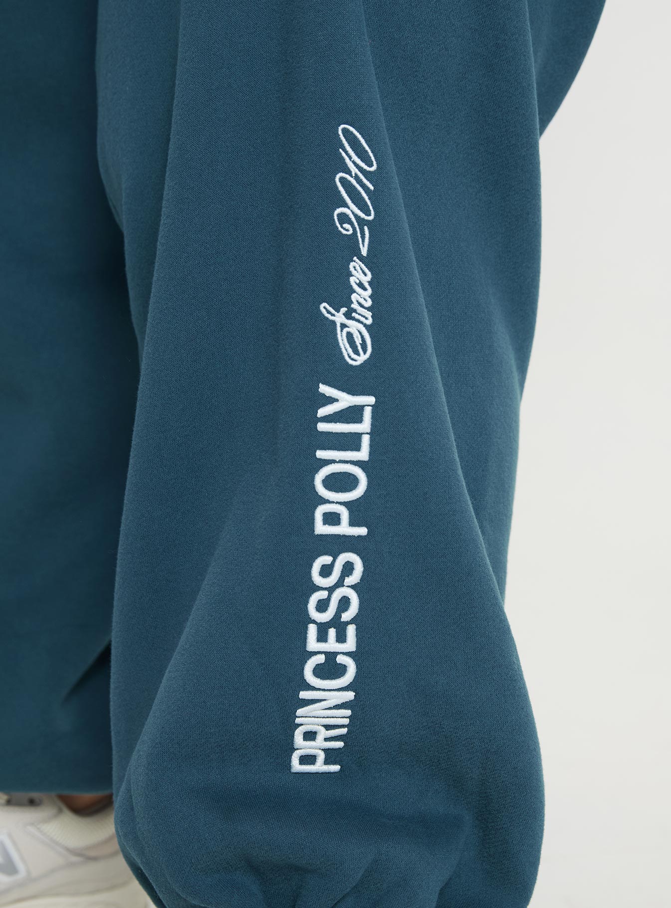 Princess Polly Track Pants Block / Cursive Text Slate Curve、mySite、solidvoid