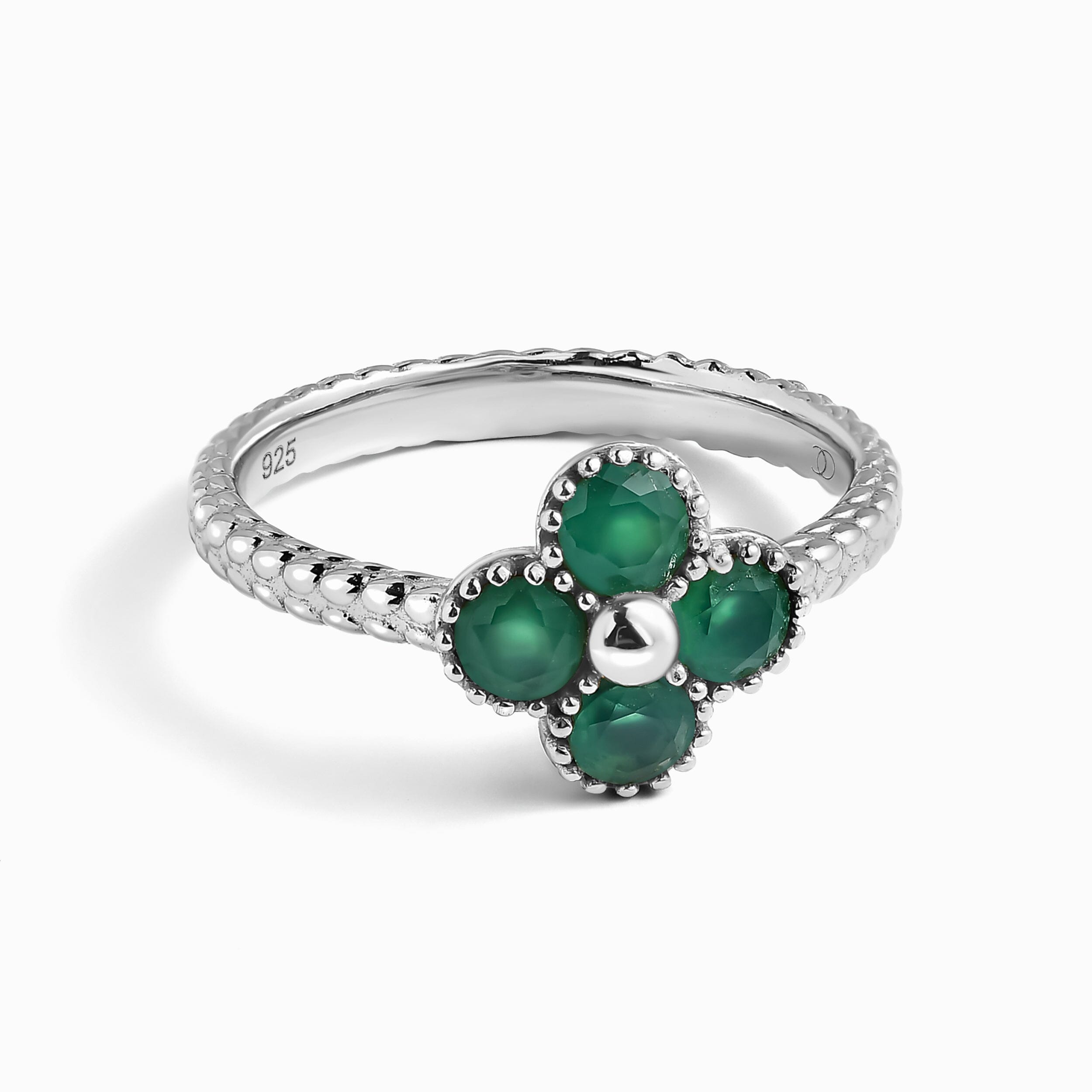 Lucky Me Ring - Green Onyx、mySite、hinf8tx79