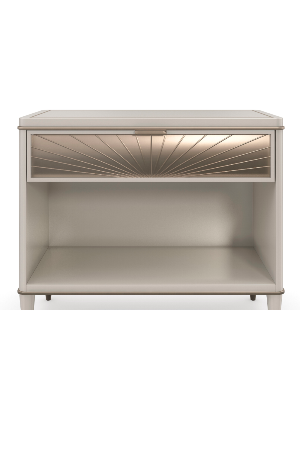 Mirrored Front Nightstand | Caracole Valentina、mySite、neckold