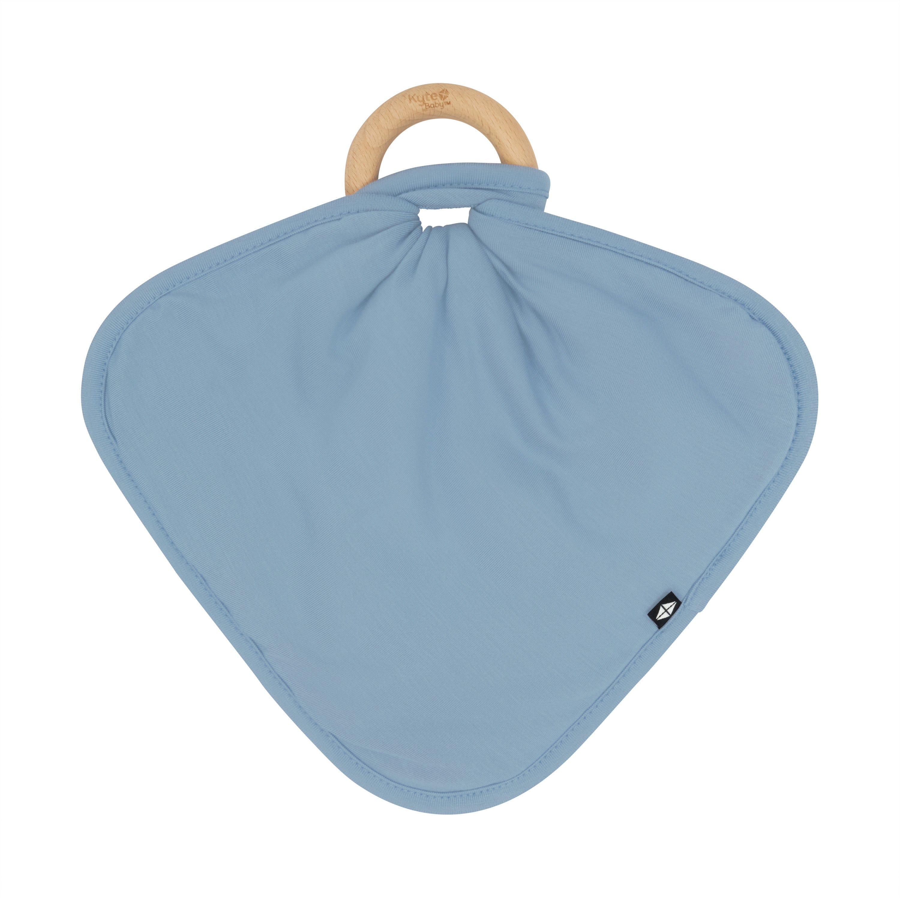  Lovey in Slate with Removable Wooden Teething Ring、mySite、layawaytickets