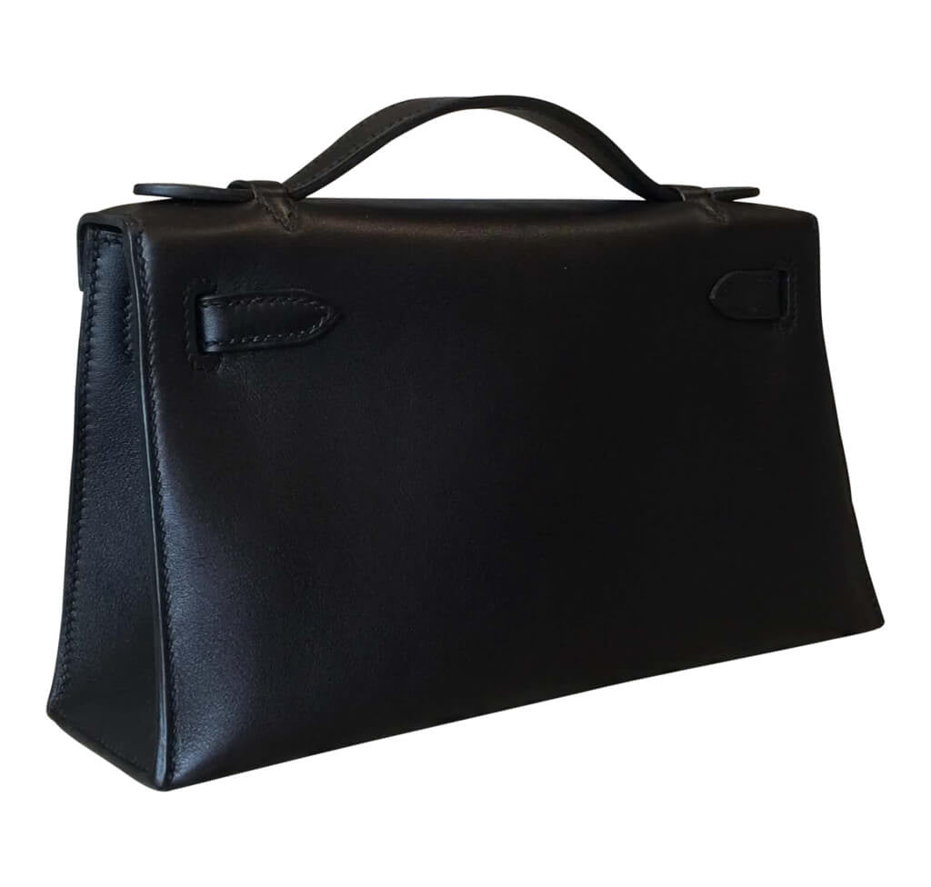 Hermès Clutch Kelly Pochette Black PHW、mySite、garminoutage.com
