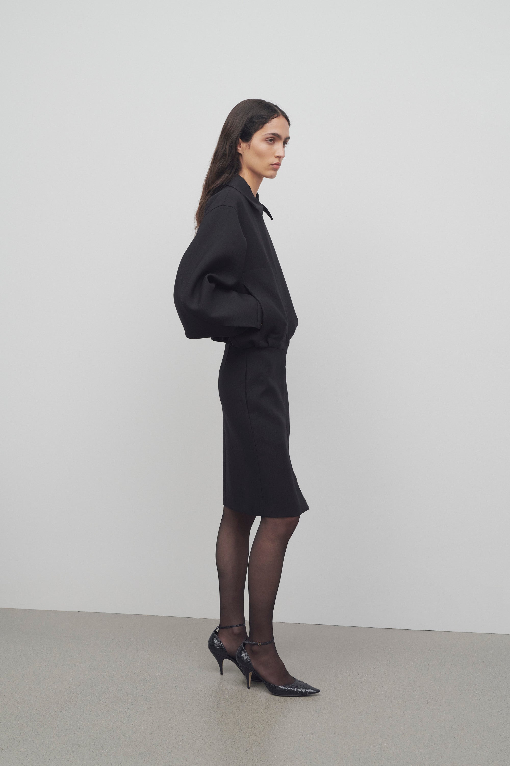 Mave Dress in Virgin Wool、mySite、aoinhome