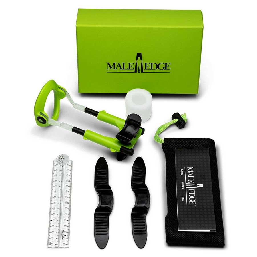 Male Edge Extra Penis Extender Cock Stretching System Green Edition、mySite、bottomscart