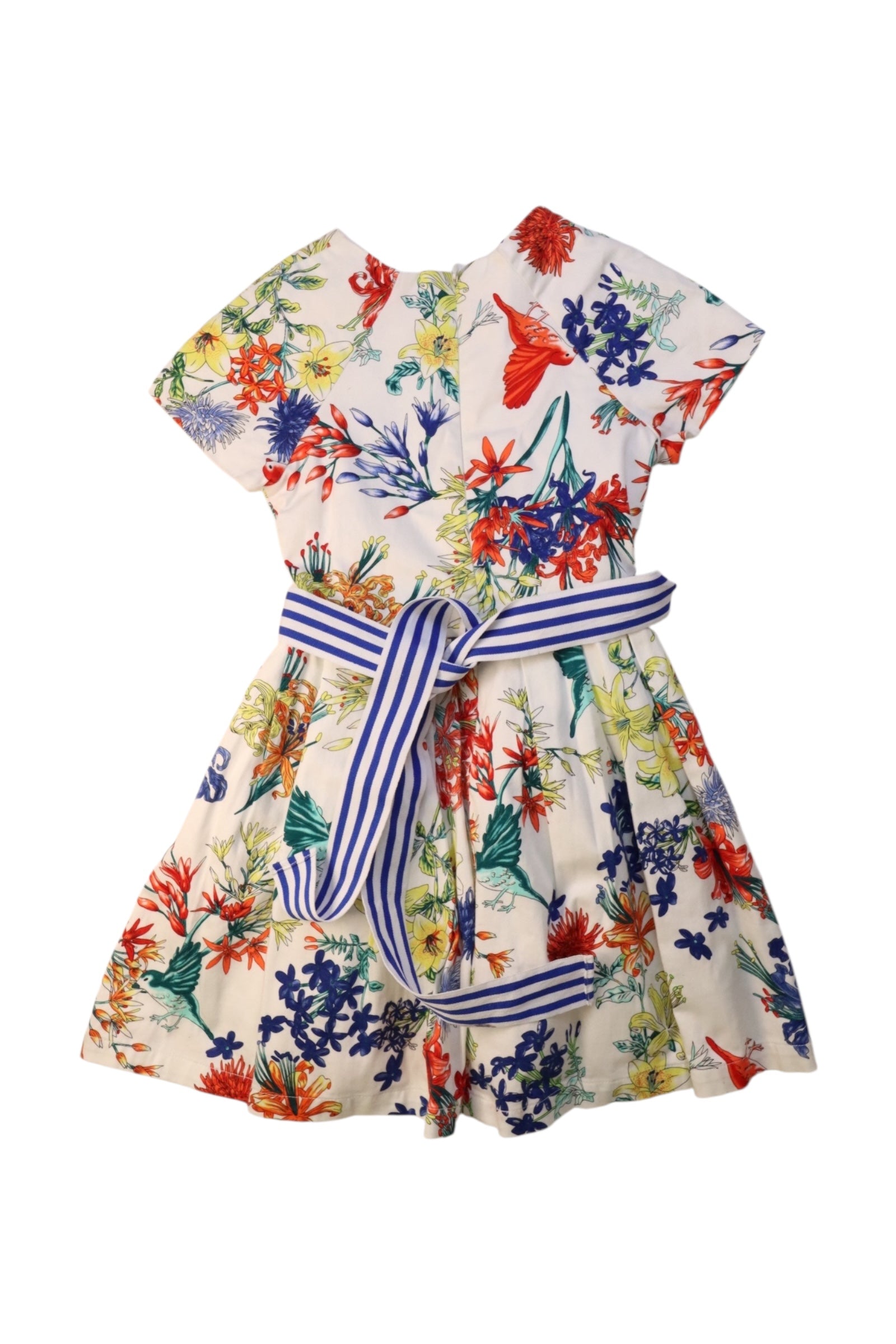 Gingersnaps Floral Short Sleeve Dress 8Y、mySite、g9winljtr