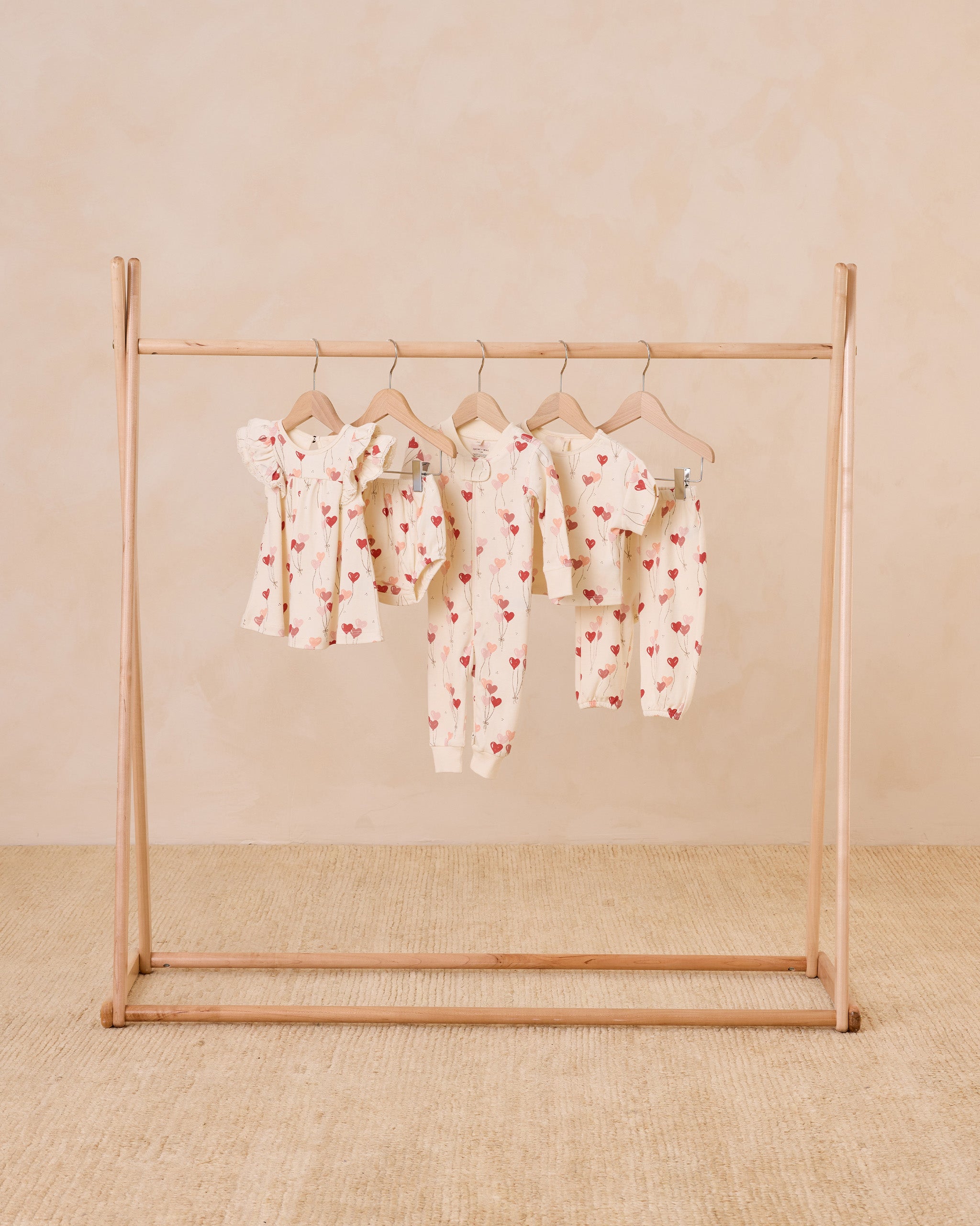  Zip Long Sleeve Sleeper || Heart Balloons、mySite、layawaytickets