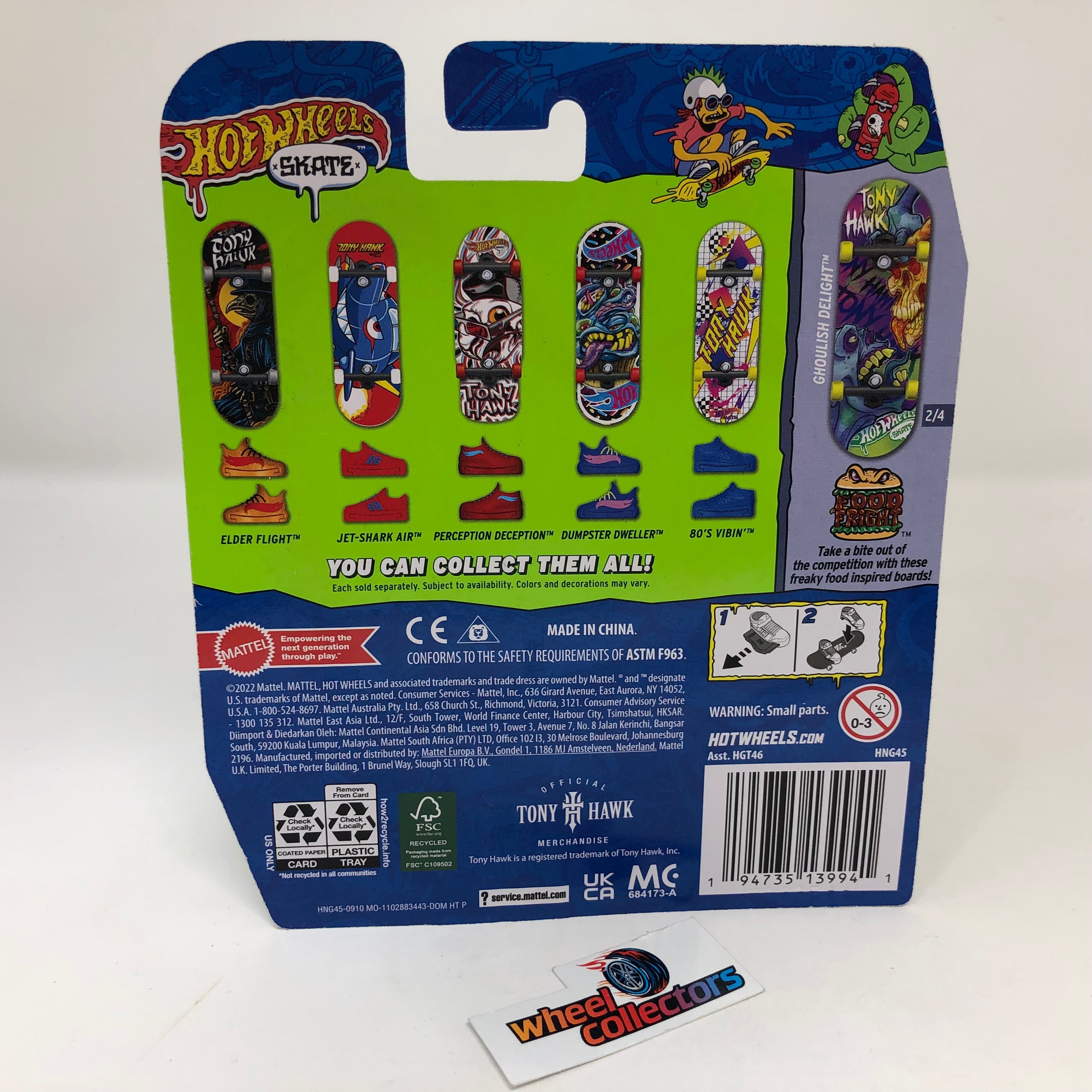2023 Hot Wheels Skate Boards Tony Hawk * Ghoulish Delight & Shoes、mySite、hgirdovlk