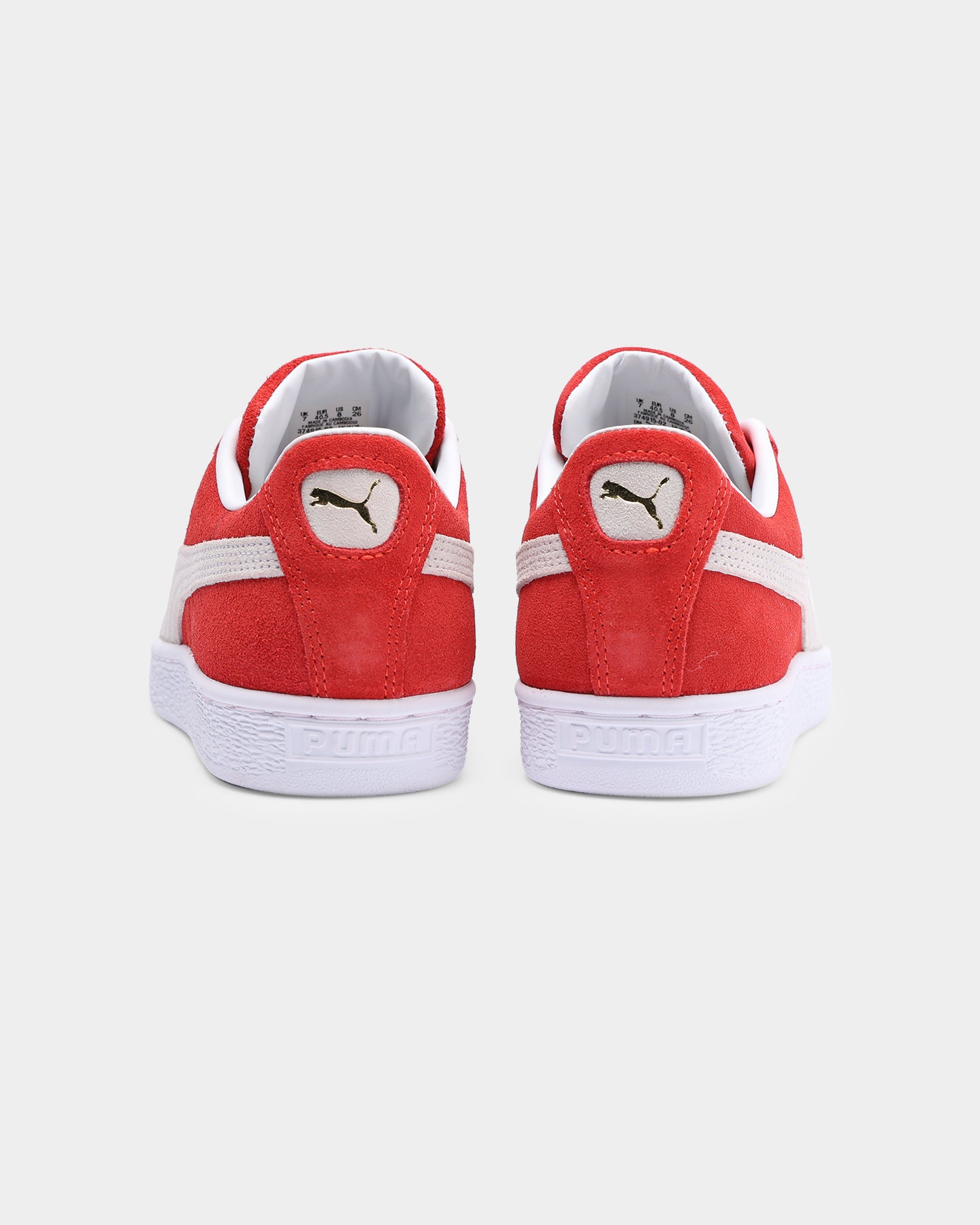 Puma Suede Classic XXI Red/White、mySite、zt4zffjzw