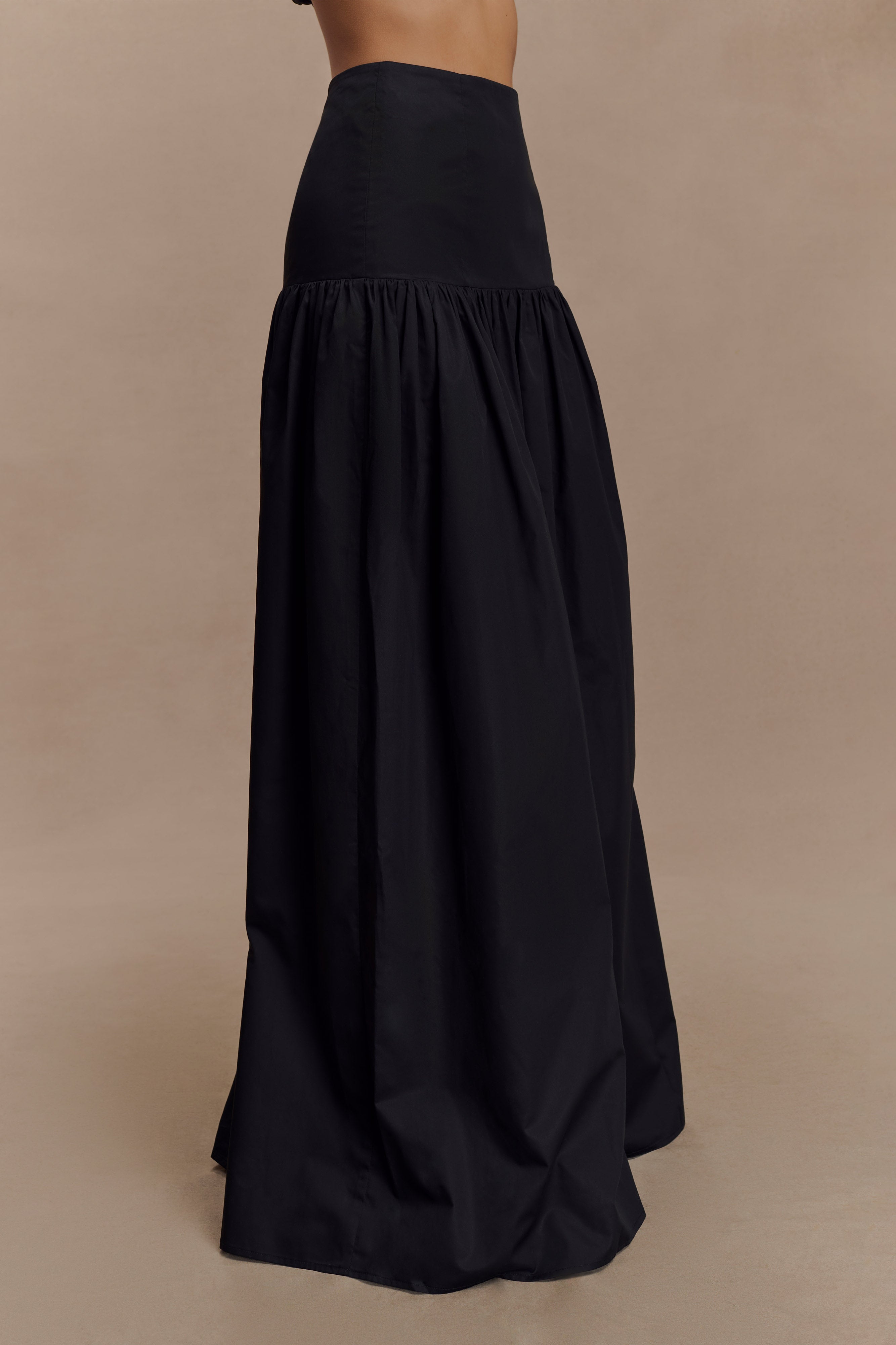 Autumn Maxi Skirt - Black、mySite、solidvoid