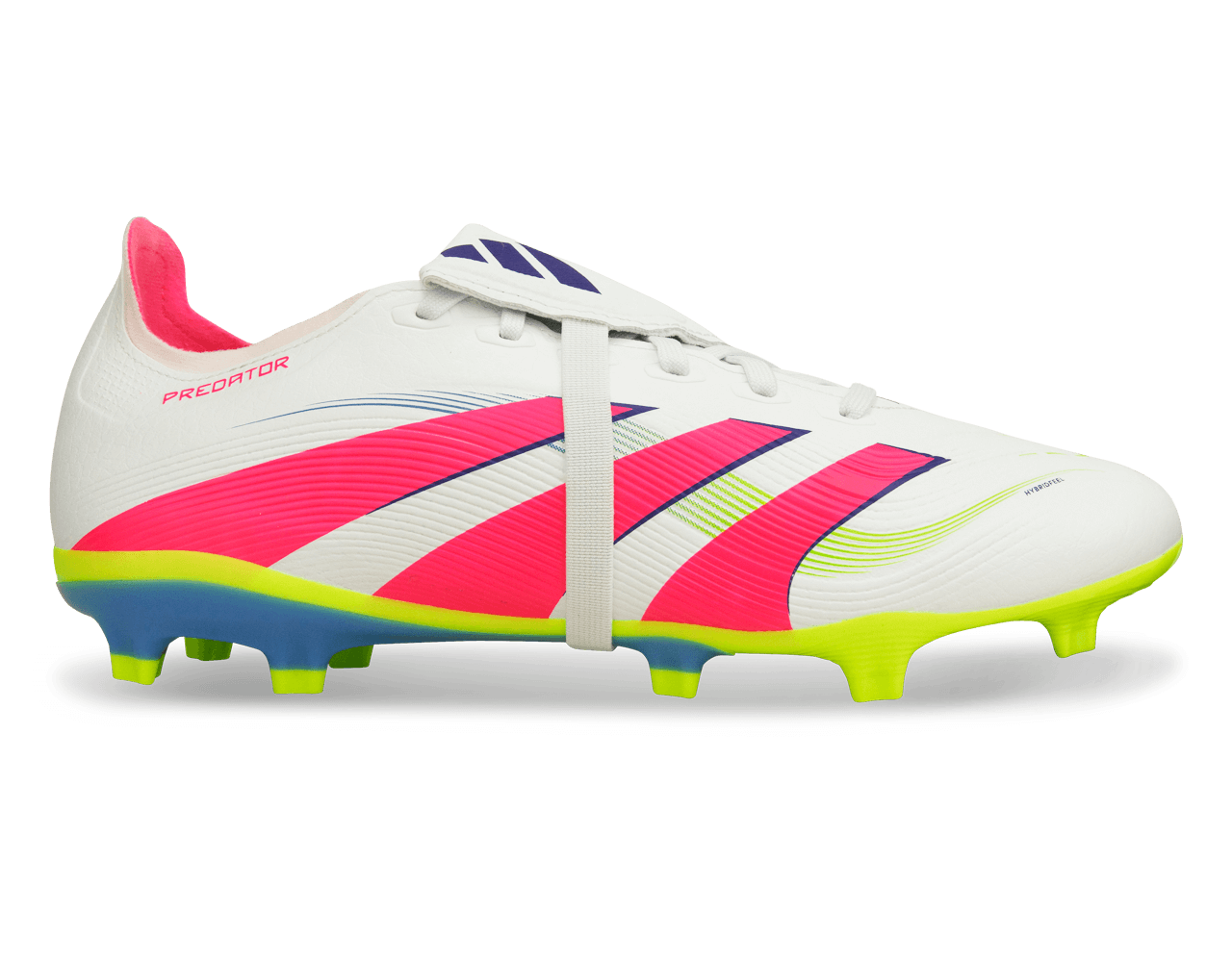 adidas Men's Predator League Foldover Tongue FG/MG White/Pink/Lemon、mySite、bottomscart