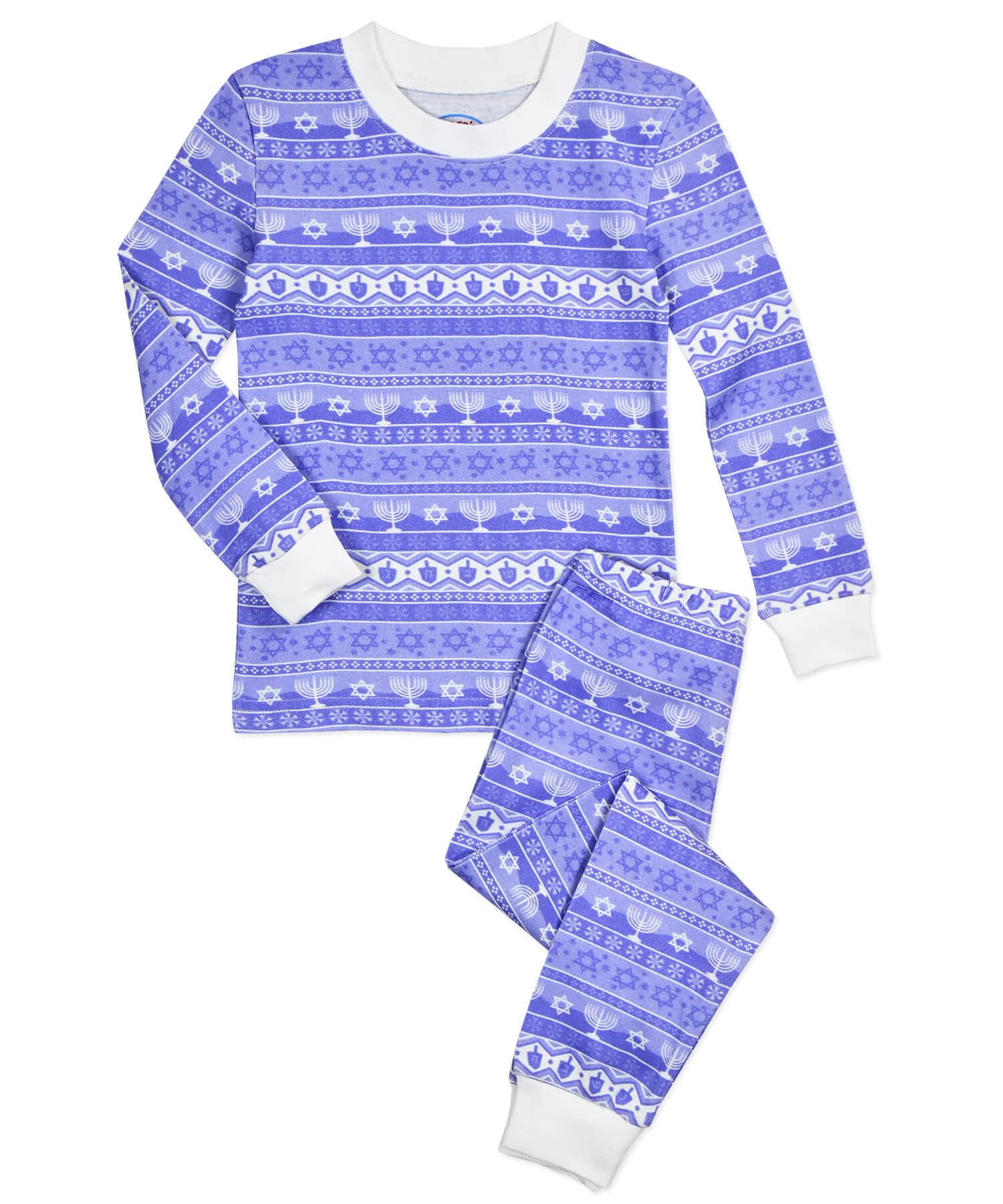 Hanukkah Fair Isle Pajamas - (Kids Unisex Sizes 12M - 16)、mySite、topwebapps