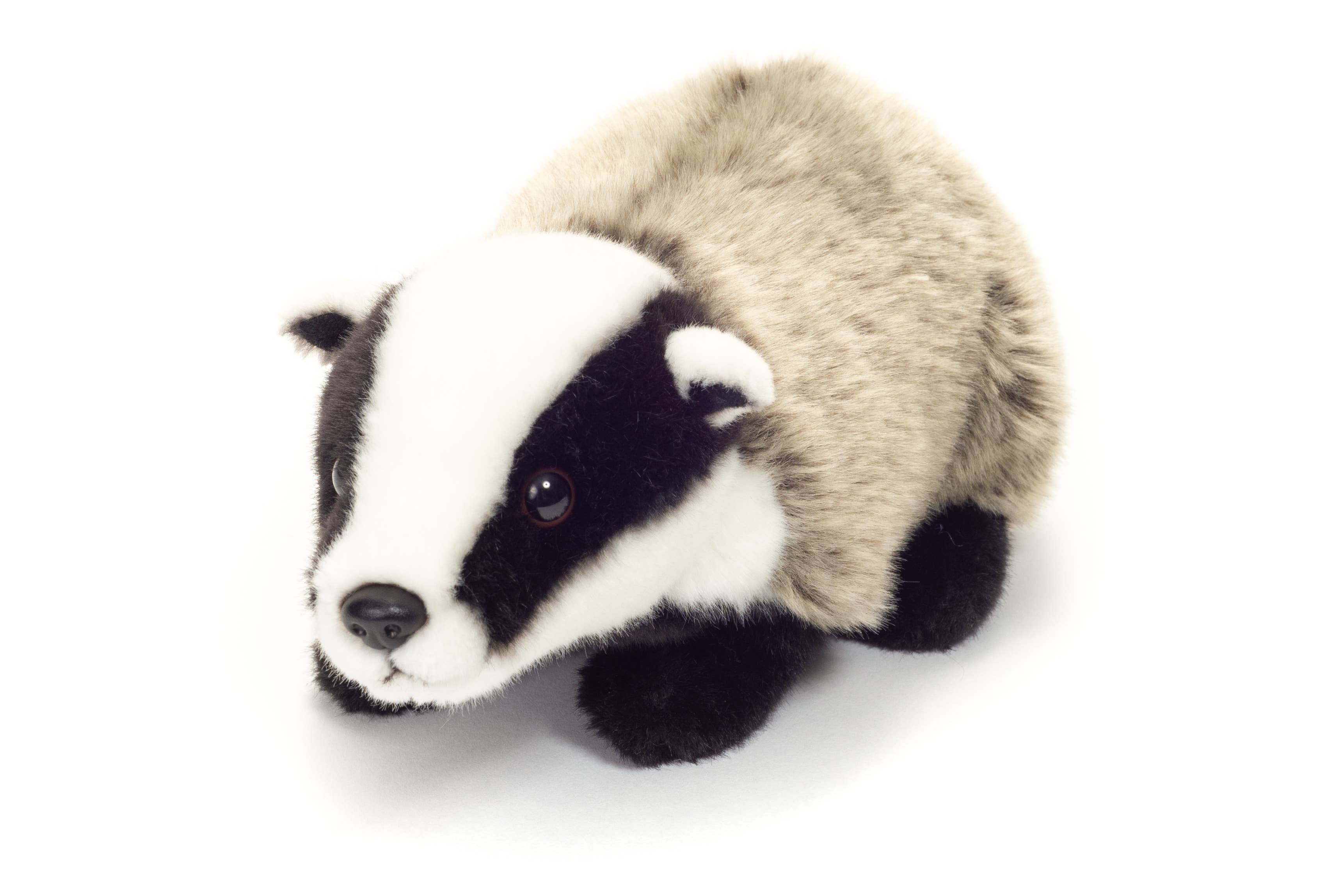 Realistic Plush Badger 30 cm - plush toy by Teddy Hermann、mySite、g9winljtr