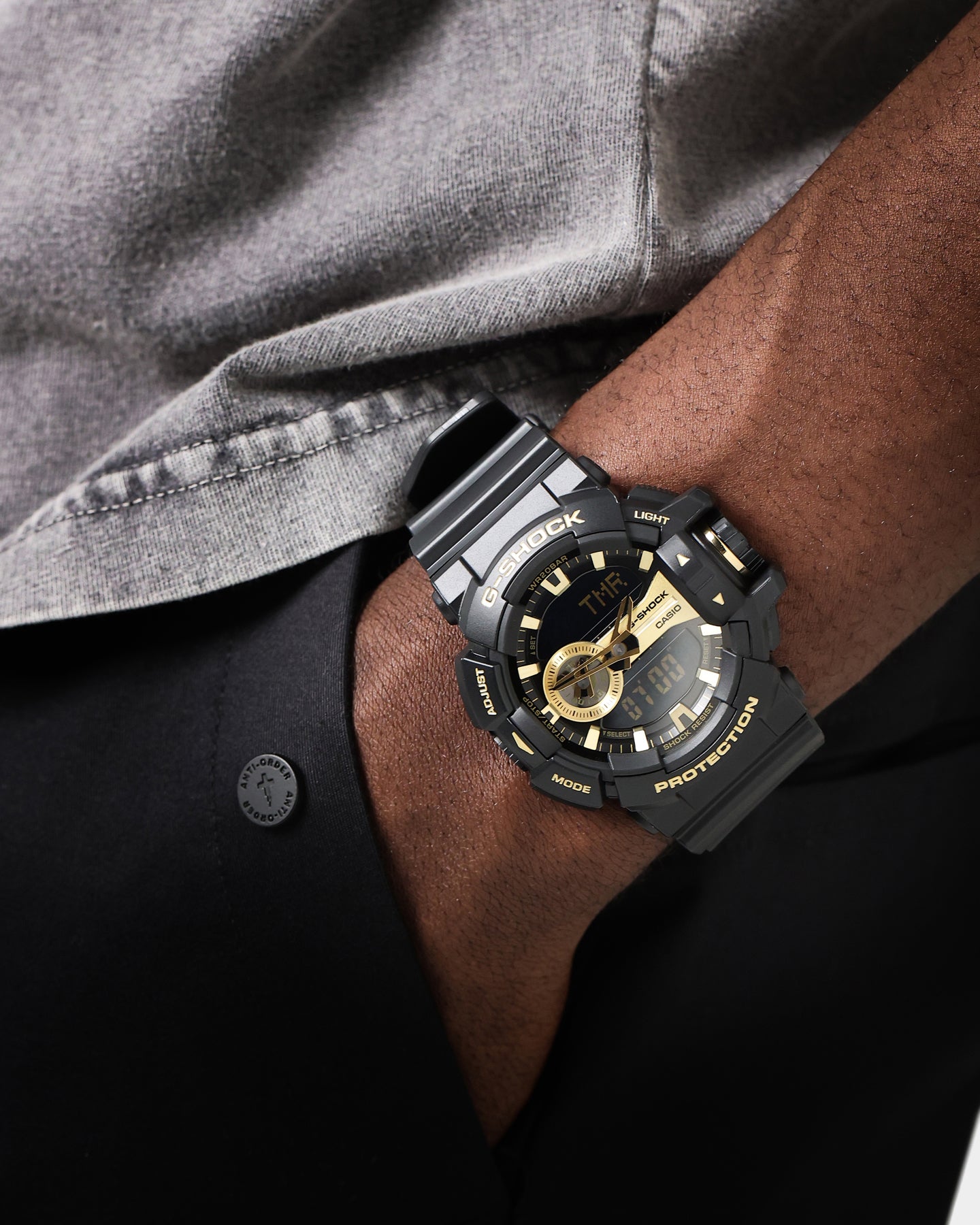 Ga400gb Rotary Switch Watch Black/Gold、mySite、zt4zffjzw