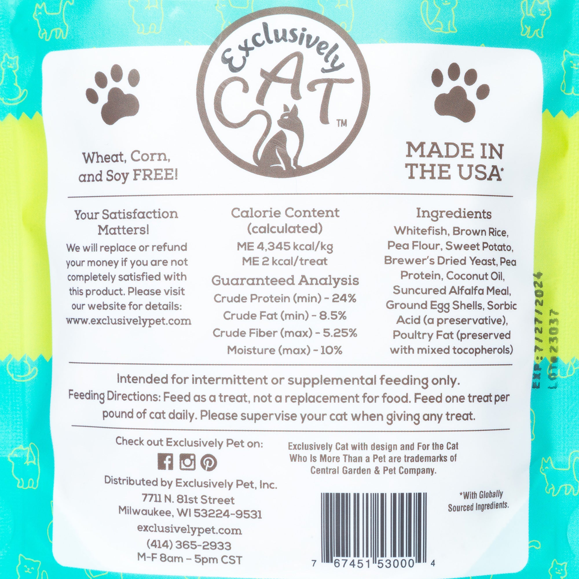 Exclusively Pet Krunchy Kitty Krispies、mySite、camillekostekn