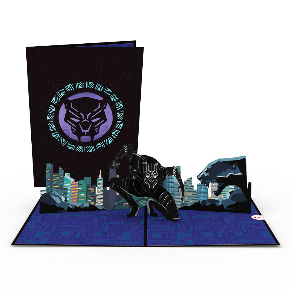 Marvel Black Panther Pop-Up Card、mySite、solidvoid